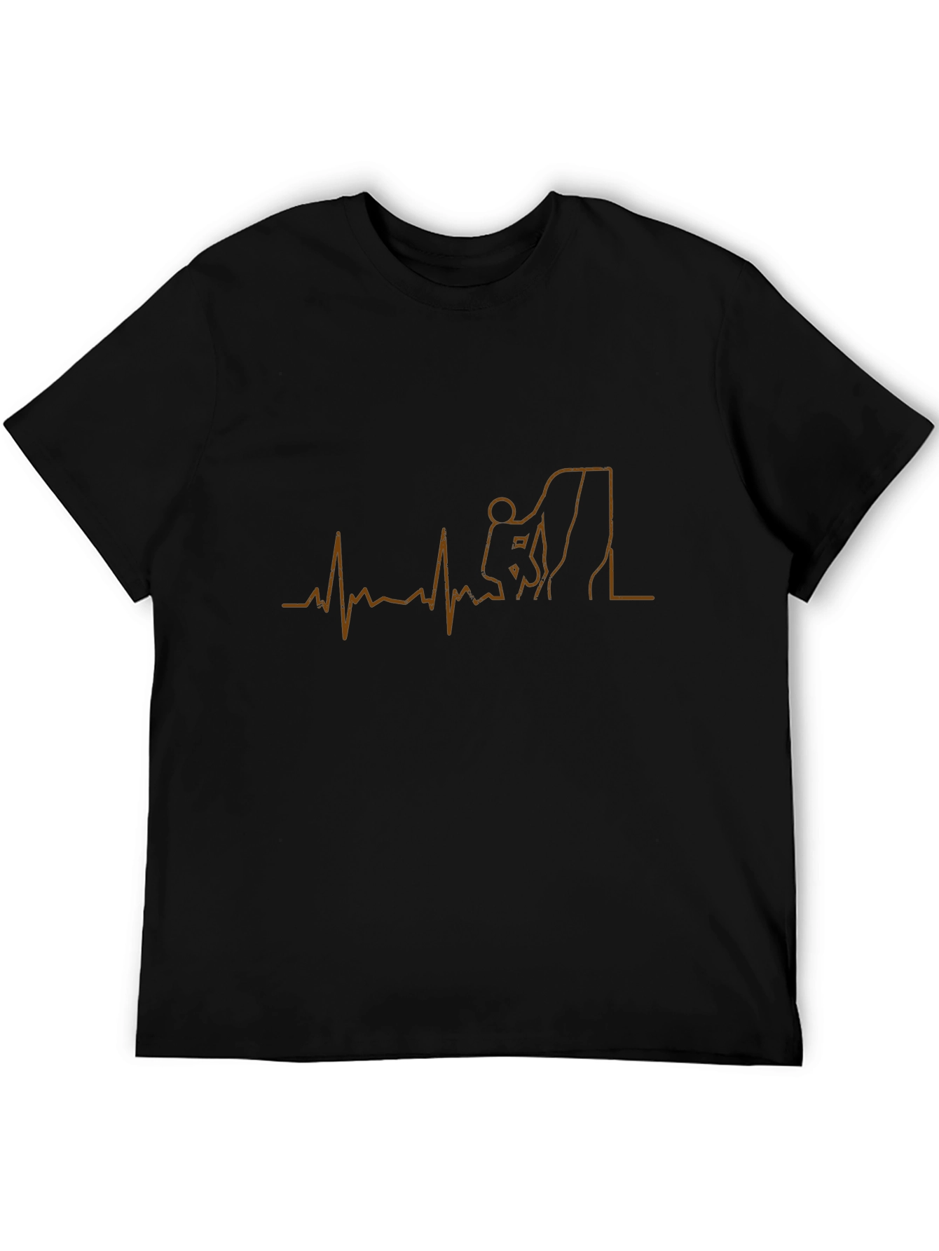 Climbing Heartbeat Graphic T-Shirt