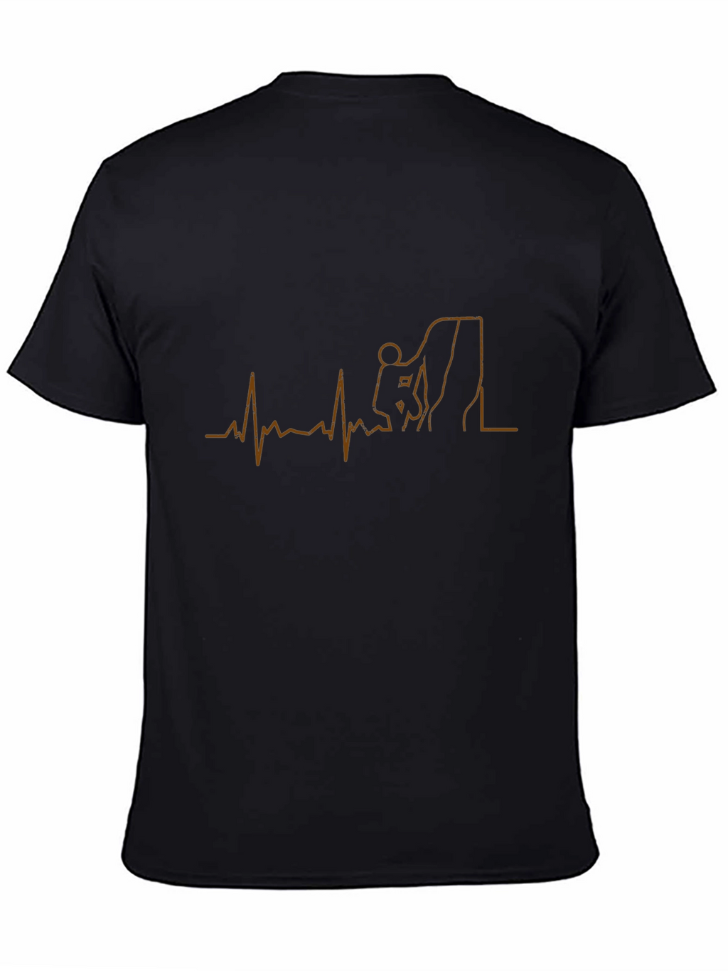 Climbing Heartbeat Graphic T-Shirt