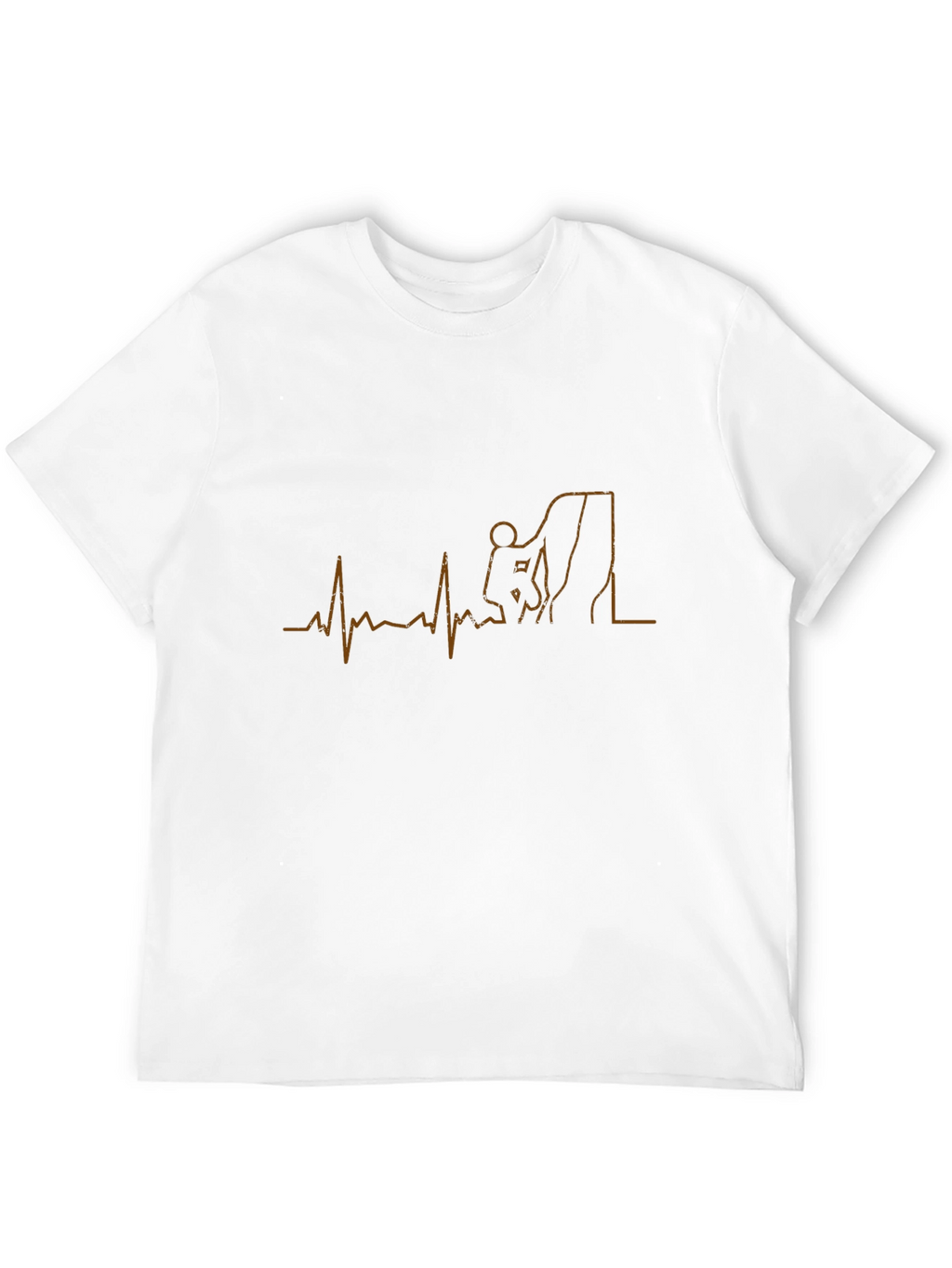 Climbing Heartbeat Graphic T-Shirt