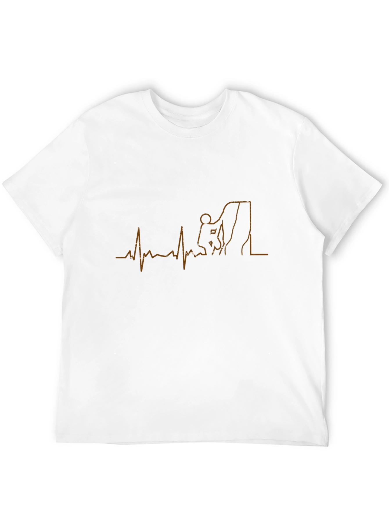 Climbing Heartbeat Graphic T-Shirt