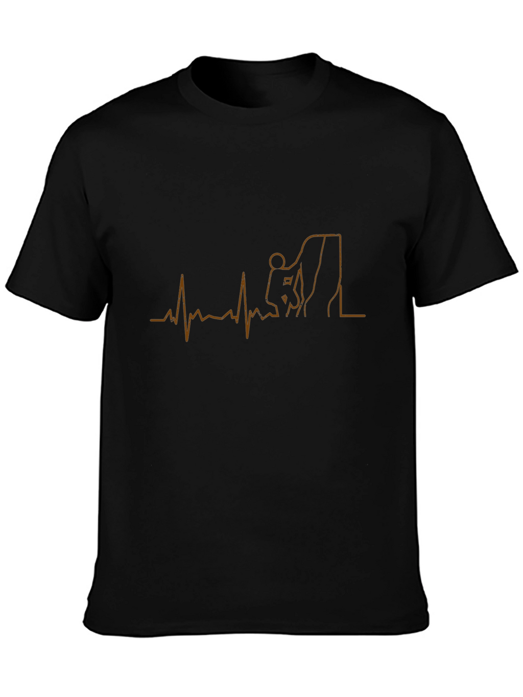 Climbing Heartbeat Graphic T-Shirt