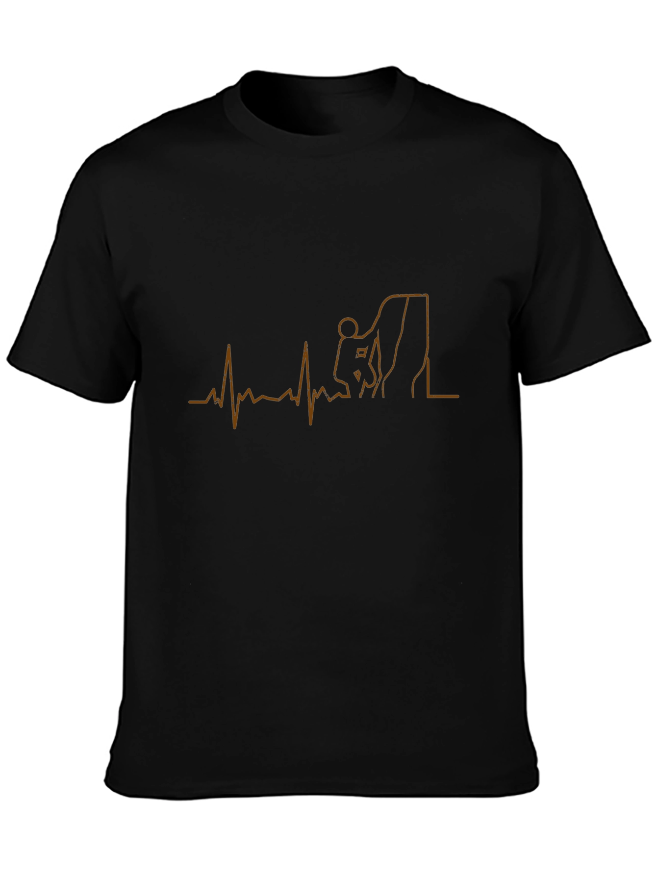 Climbing Heartbeat Graphic T-Shirt