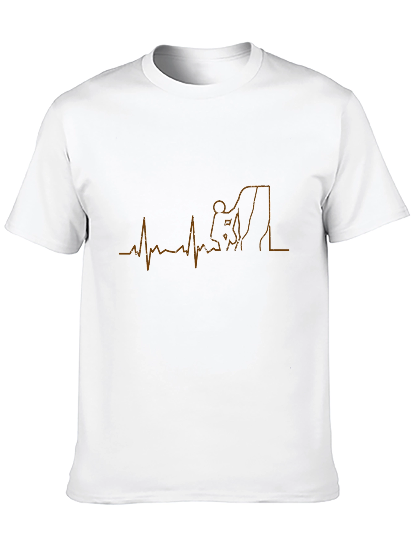 Climbing Heartbeat Graphic T-Shirt