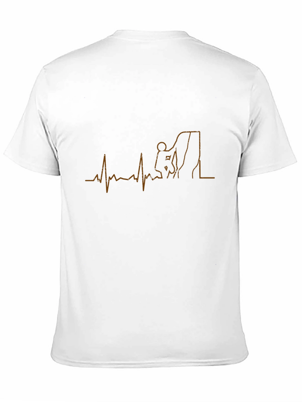 Climbing Heartbeat Graphic T-Shirt