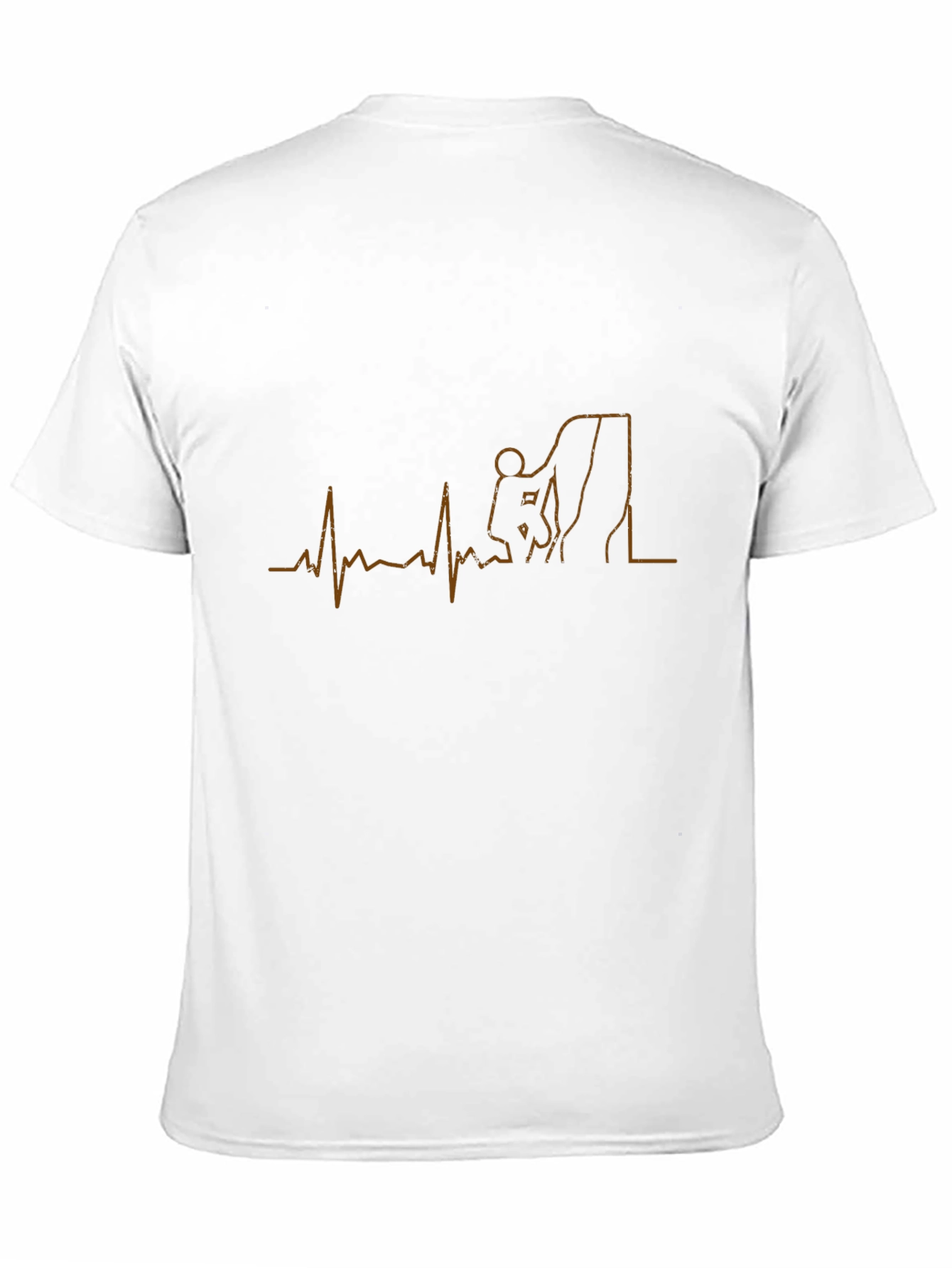 Climbing Heartbeat Graphic T-Shirt