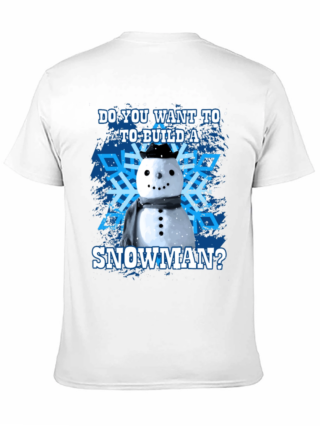 Build a Snowman Graphic Tee - Winter Holiday T-Shirt