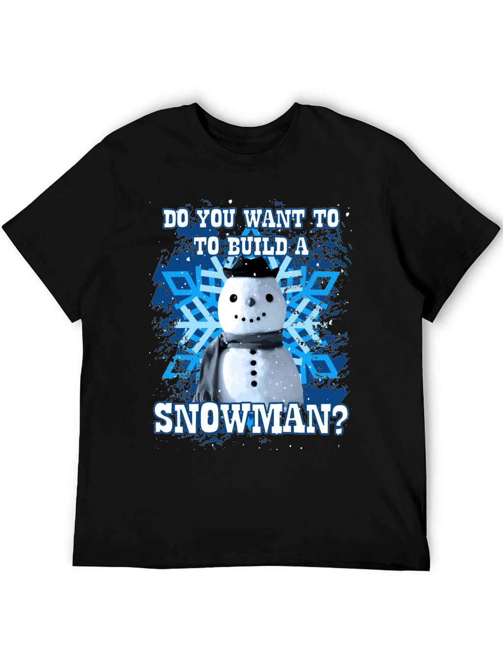 Build a Snowman Graphic Tee - Winter Holiday T-Shirt