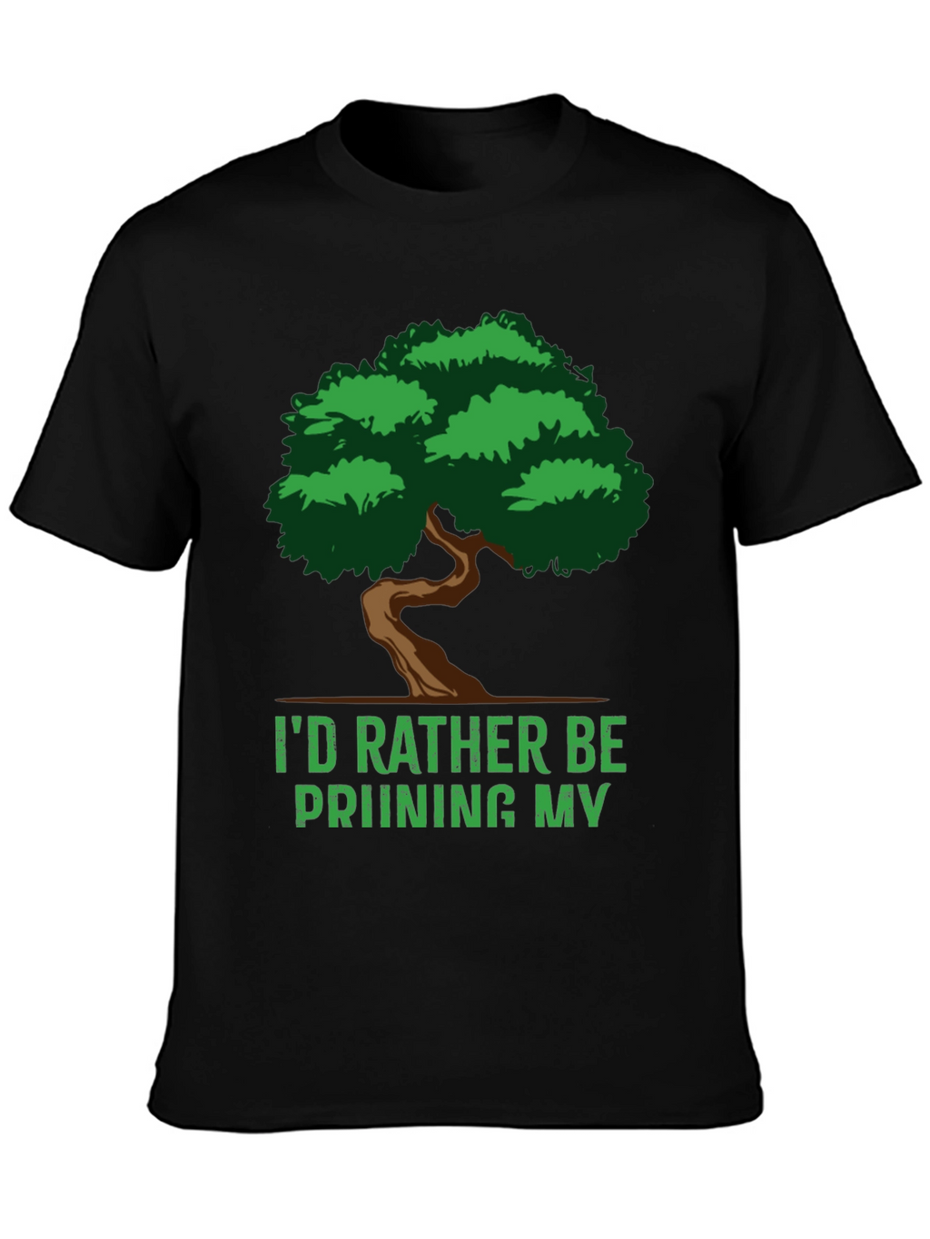 Bonsai Pruning Graphic Tee