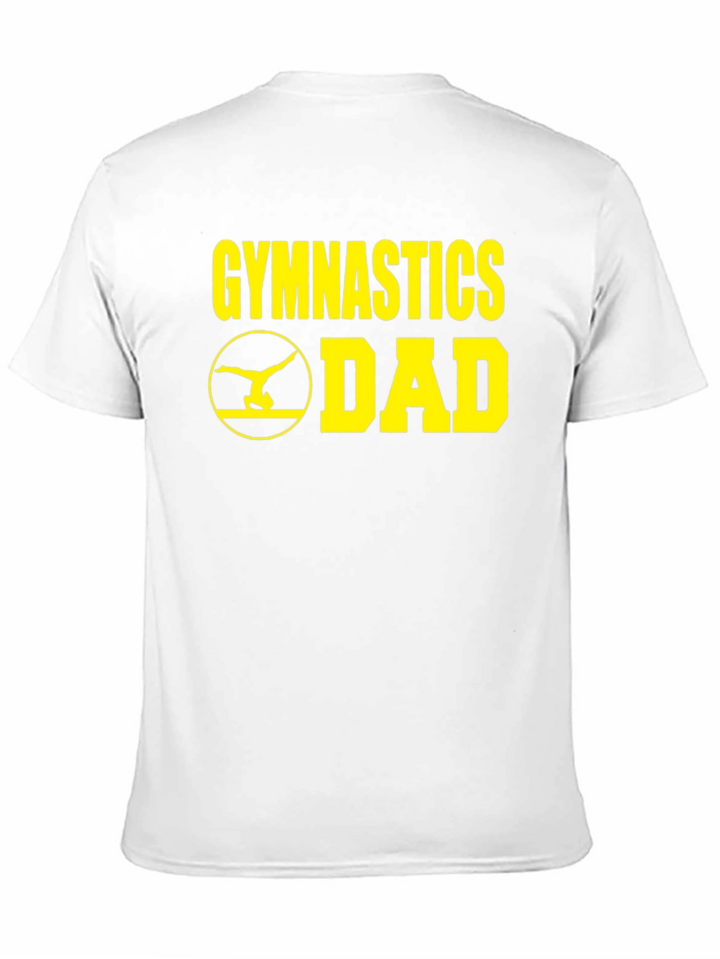 Gymnastics Dad Graphic T-Shirt - Black