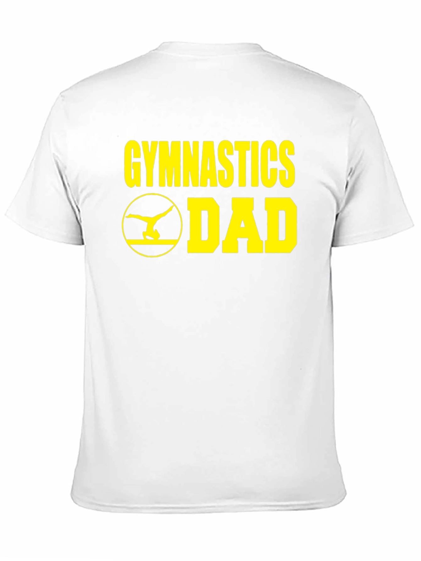 Gymnastics Dad Graphic T-Shirt - Black
