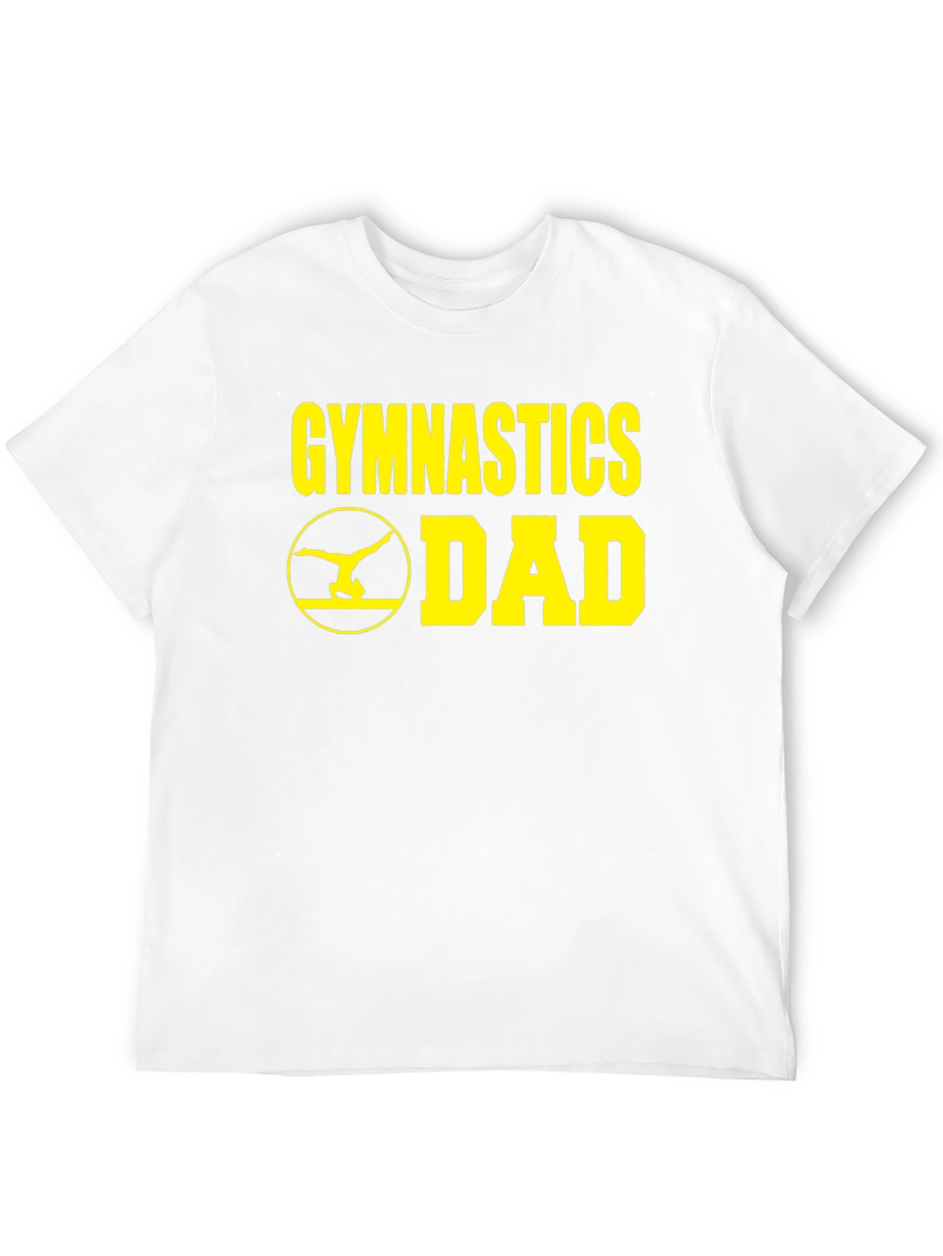 Gymnastics Dad Graphic T-Shirt - Black