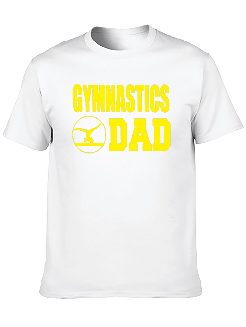 Gymnastics Dad Graphic T-Shirt - Black