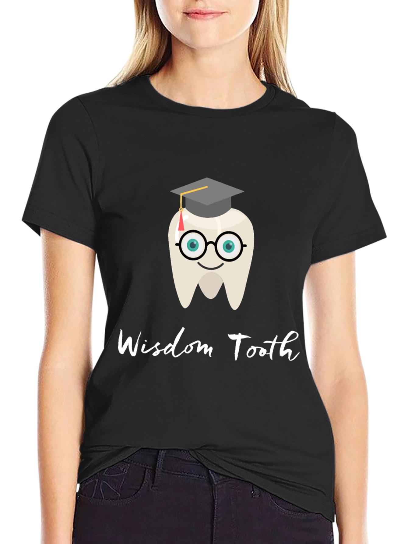 Wisdom Tooth Grad T-Shirt - Dental Humor Tee