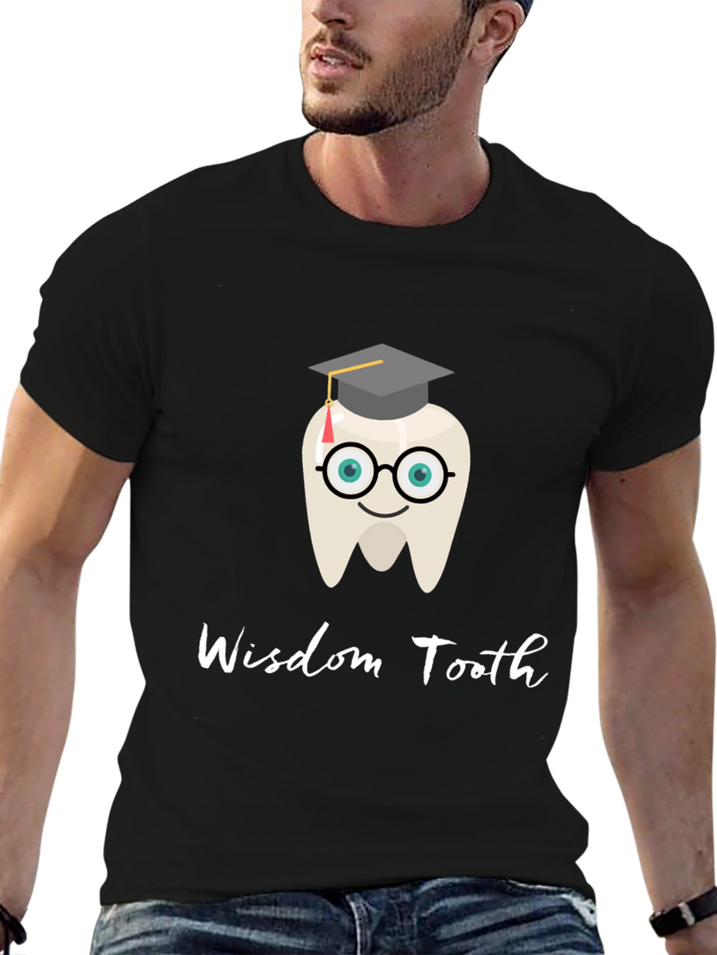 Wisdom Tooth Grad T-Shirt - Dental Humor Tee