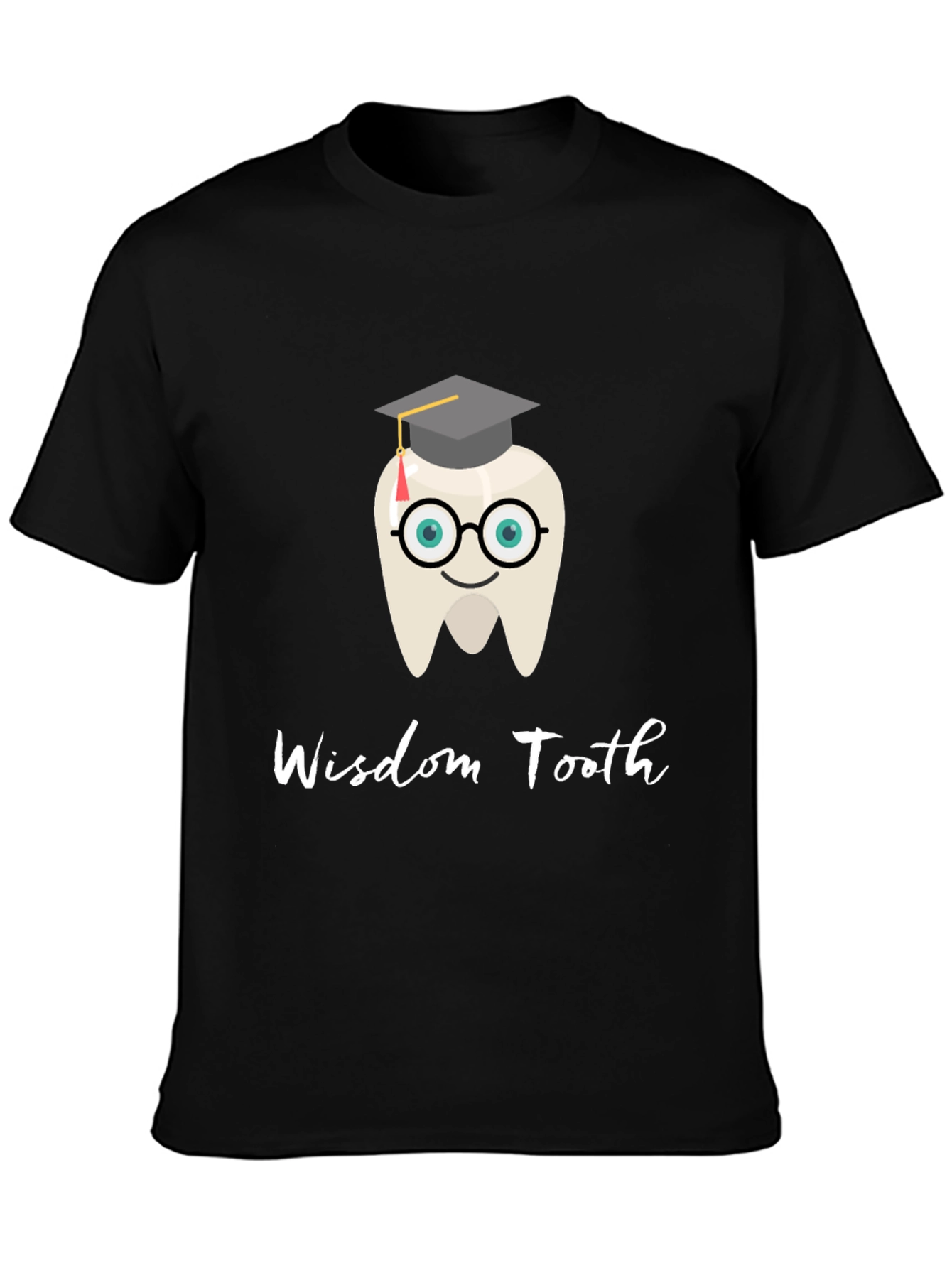 Wisdom Tooth Grad T-Shirt - Dental Humor Tee