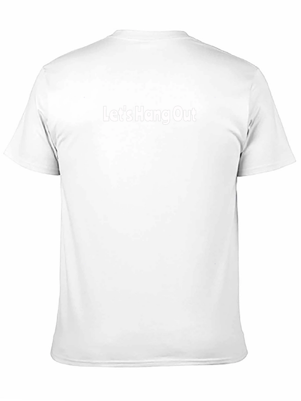 Lets Hang Out Black T-Shirt
