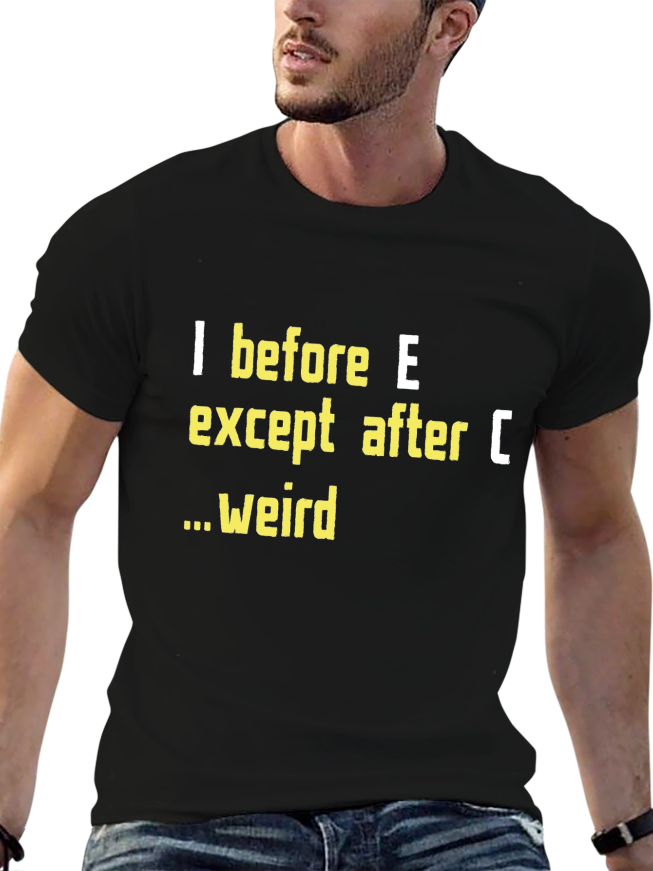 I Before E T-Shirt Funny Grammar Tee