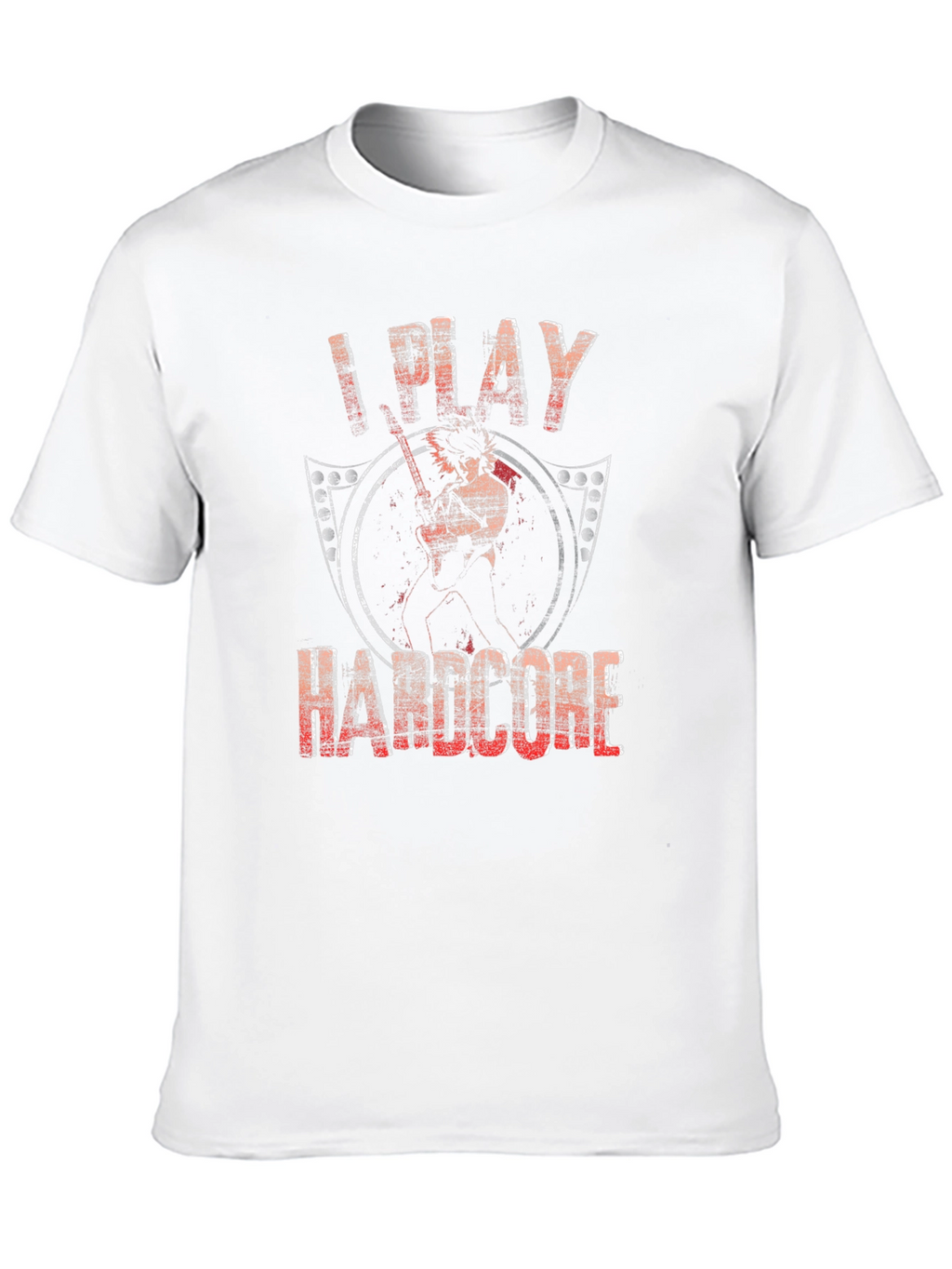 I Play Hardcore Black T-Shirt