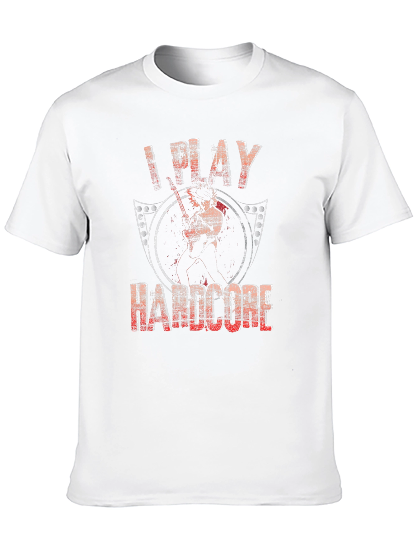 I Play Hardcore Black T-Shirt