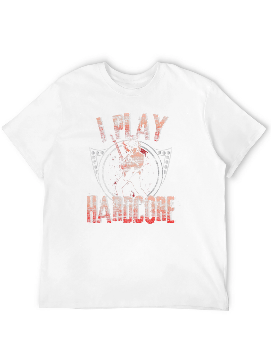 I Play Hardcore Black T-Shirt