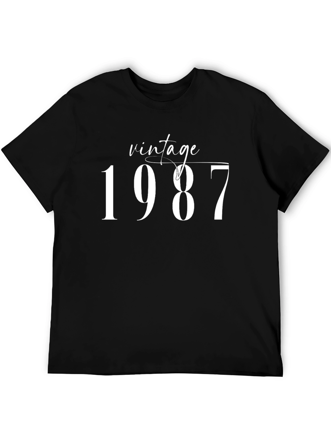 Vintage 1987 T-Shirt - Classic Birthday Tee