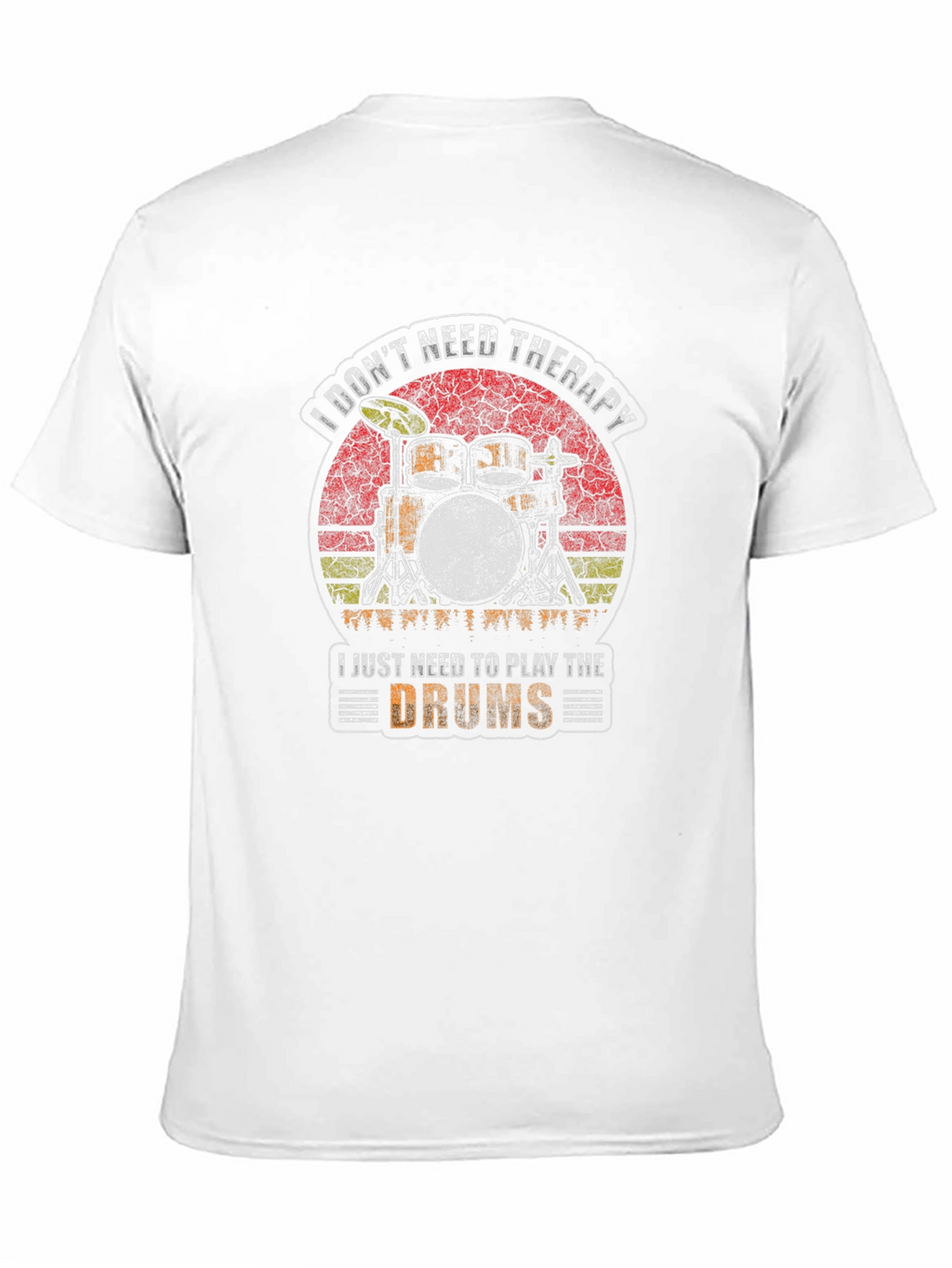 Drummer Therapy T-Shirt - I Dont Need Therapy Drums