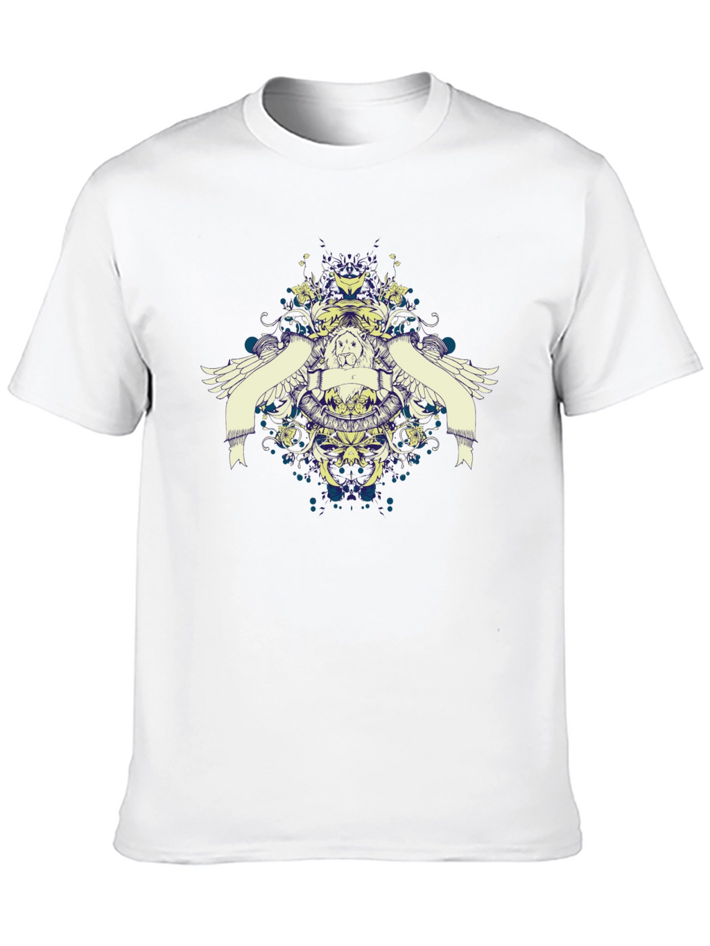 Graphic Print Black Casual T-Shirt