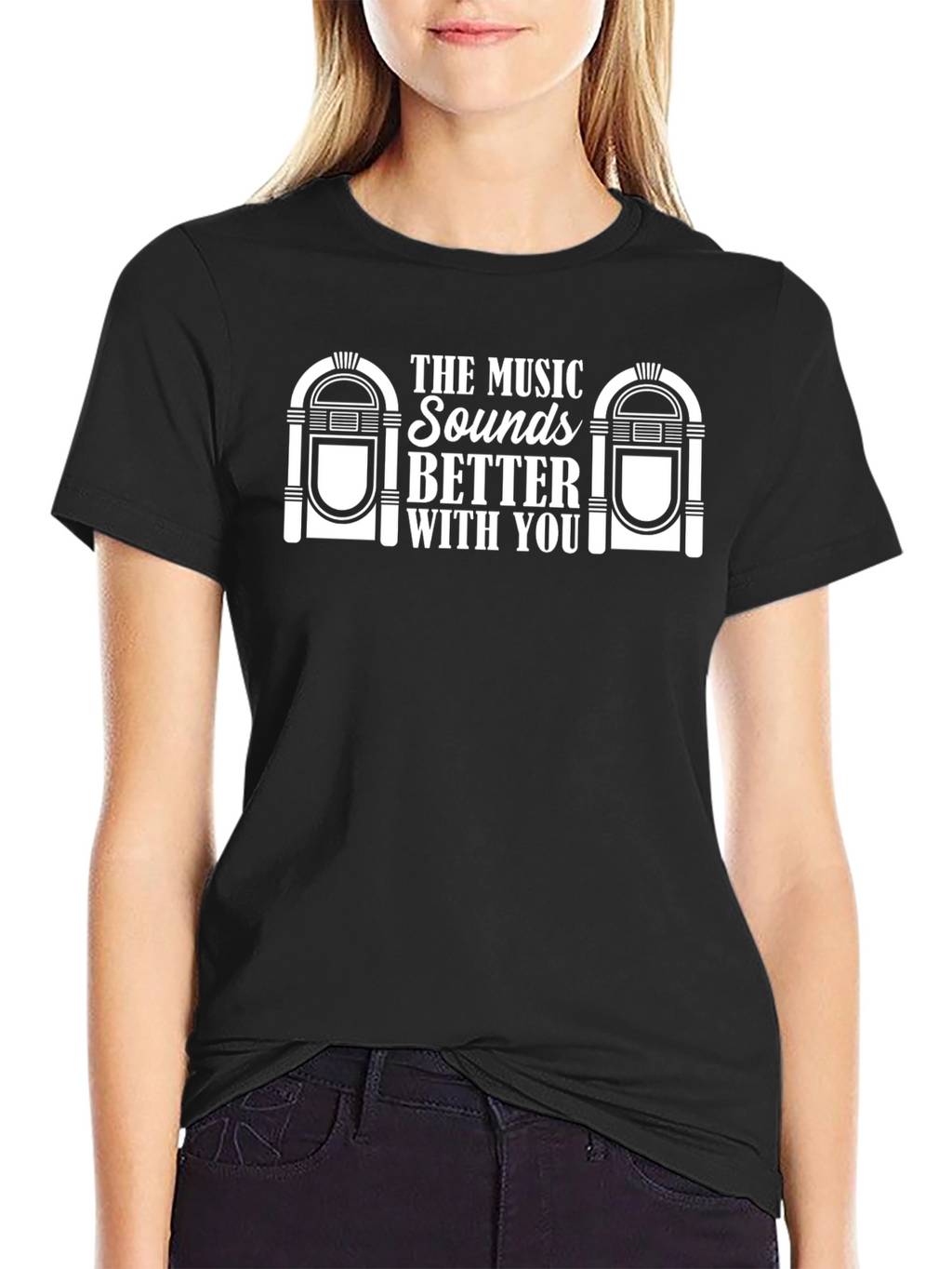 Music Sounds Better With You T-Shirt