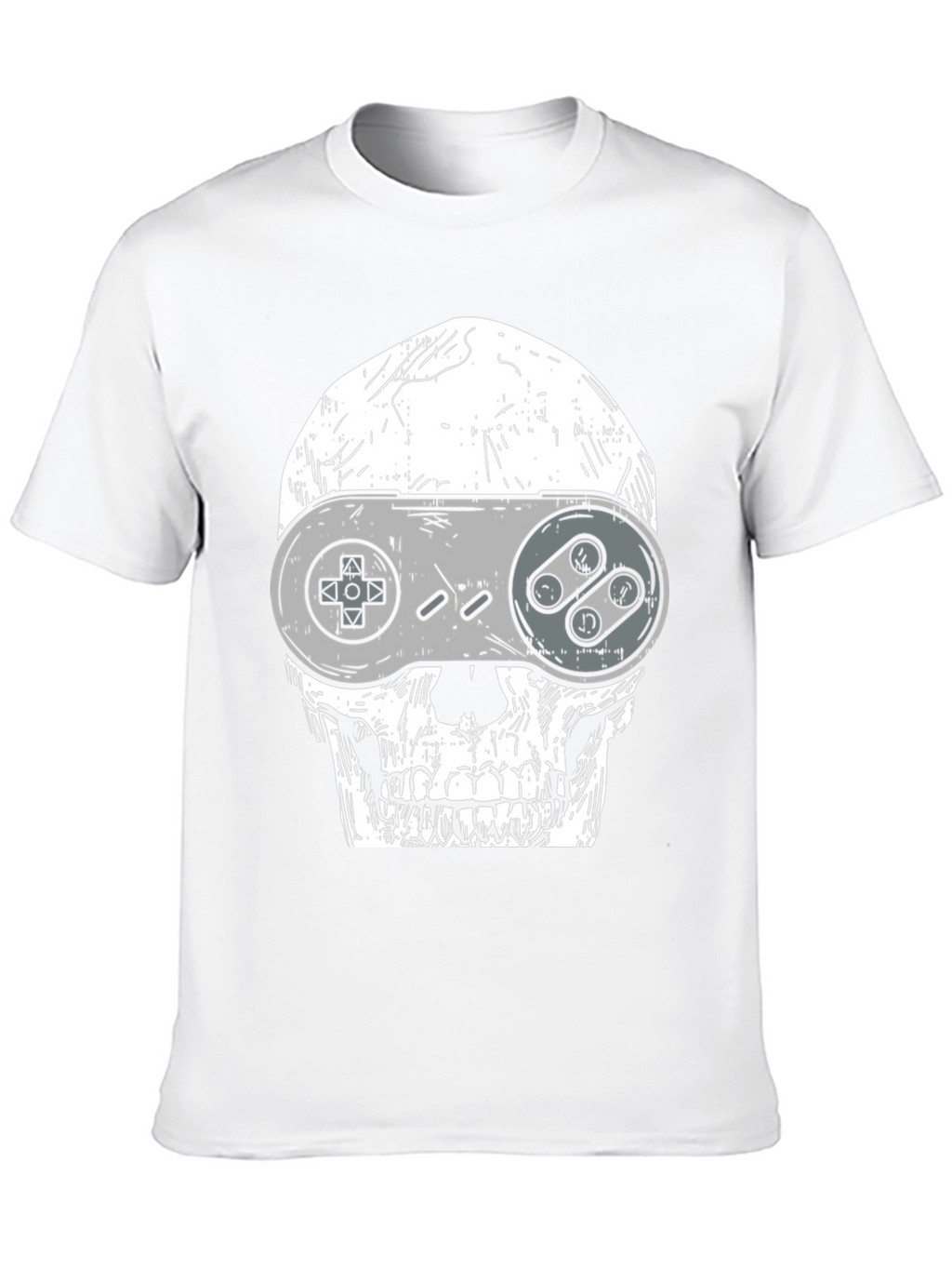Gamer Skull T-Shirt - Unique Graphic Tee