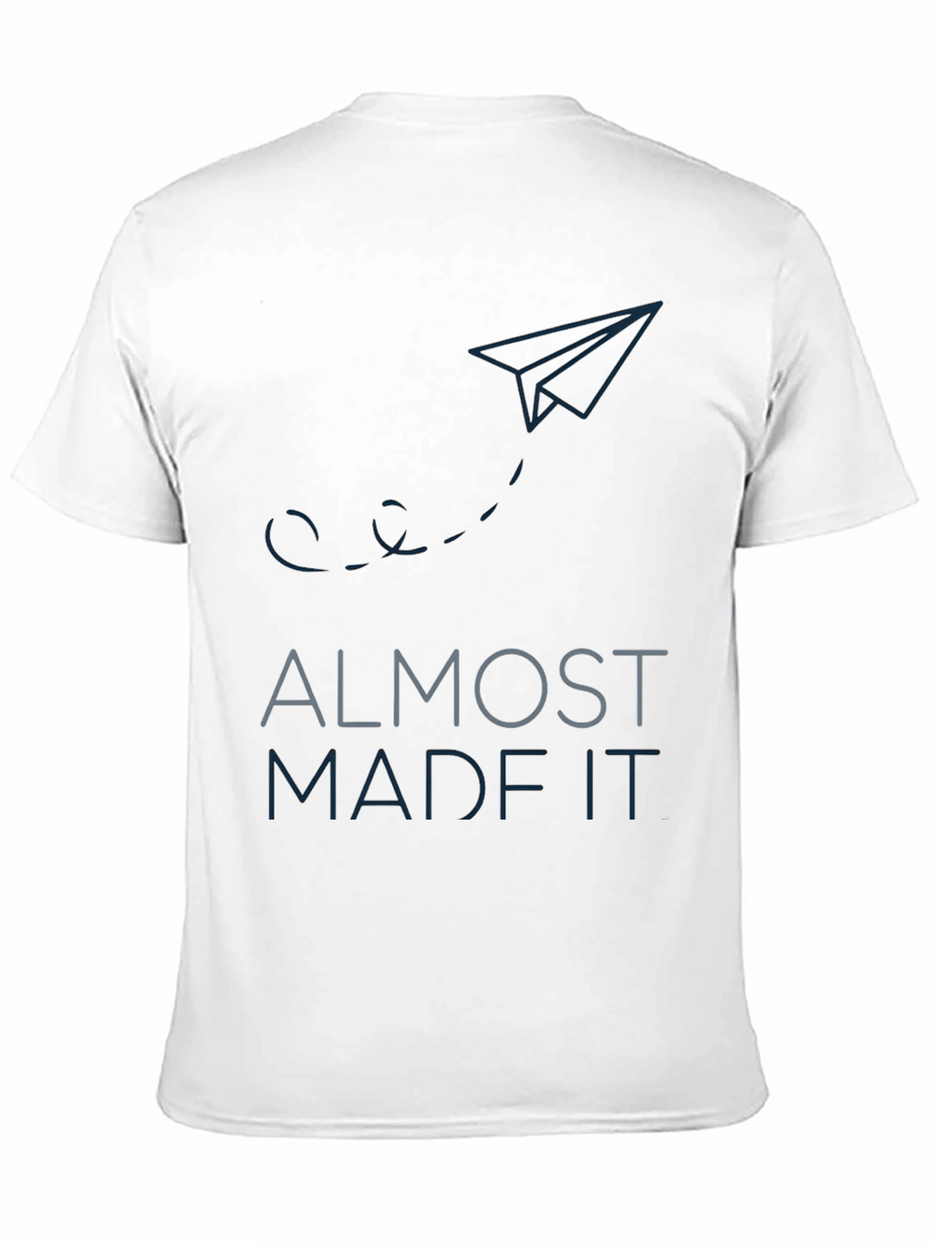 Almost Made It. Graphic Tee - Black