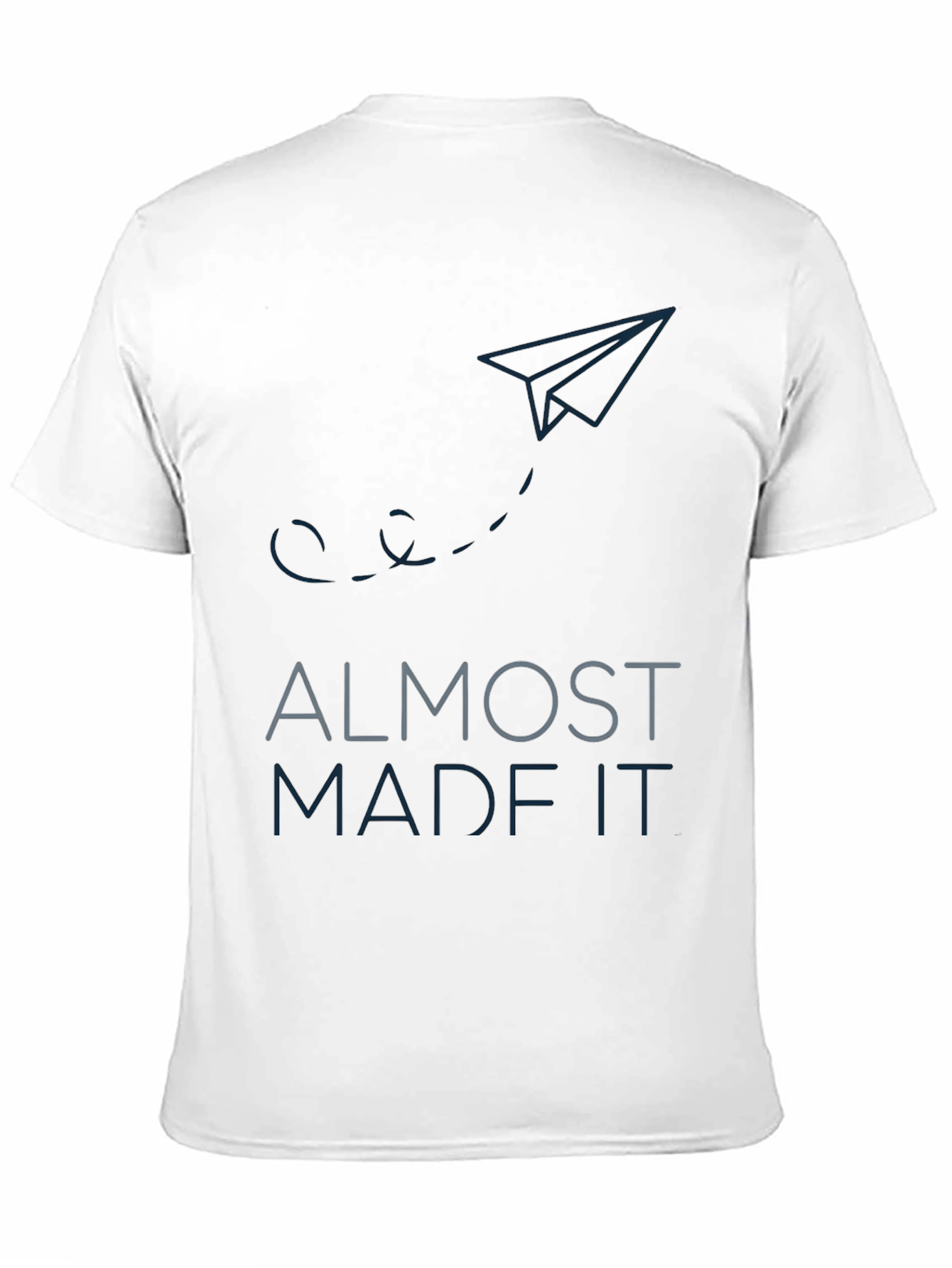 Almost Made It. Graphic Tee - Black