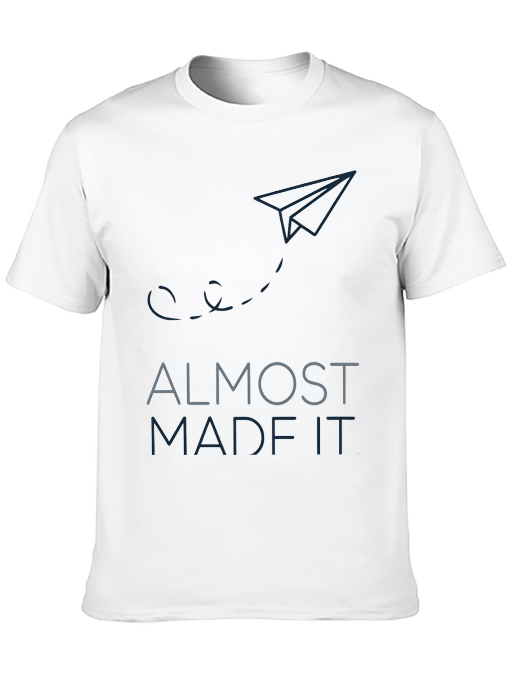Almost Made It. Graphic Tee - Black