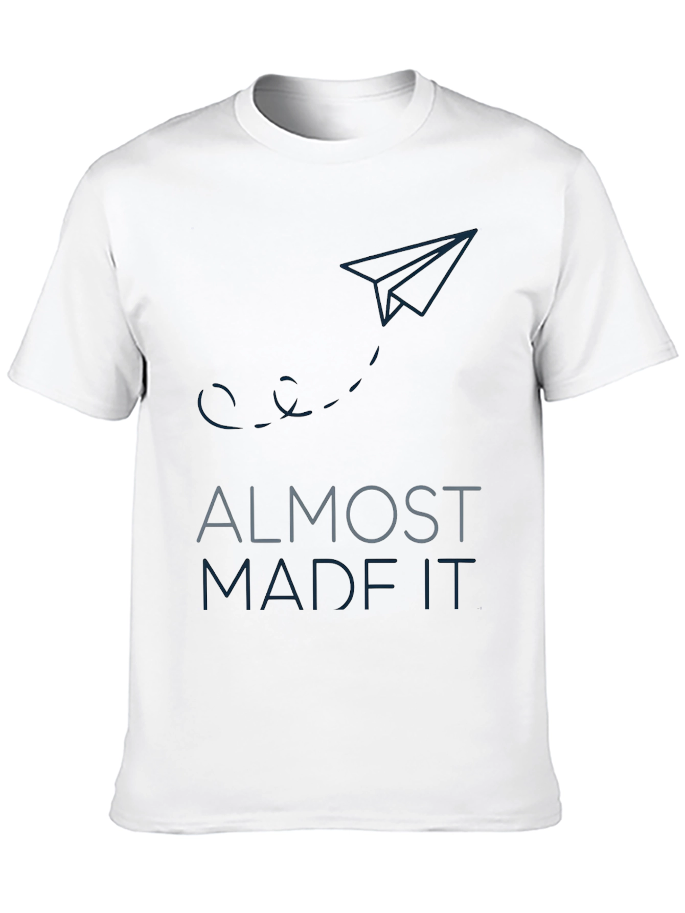 Almost Made It. Graphic Tee - Black