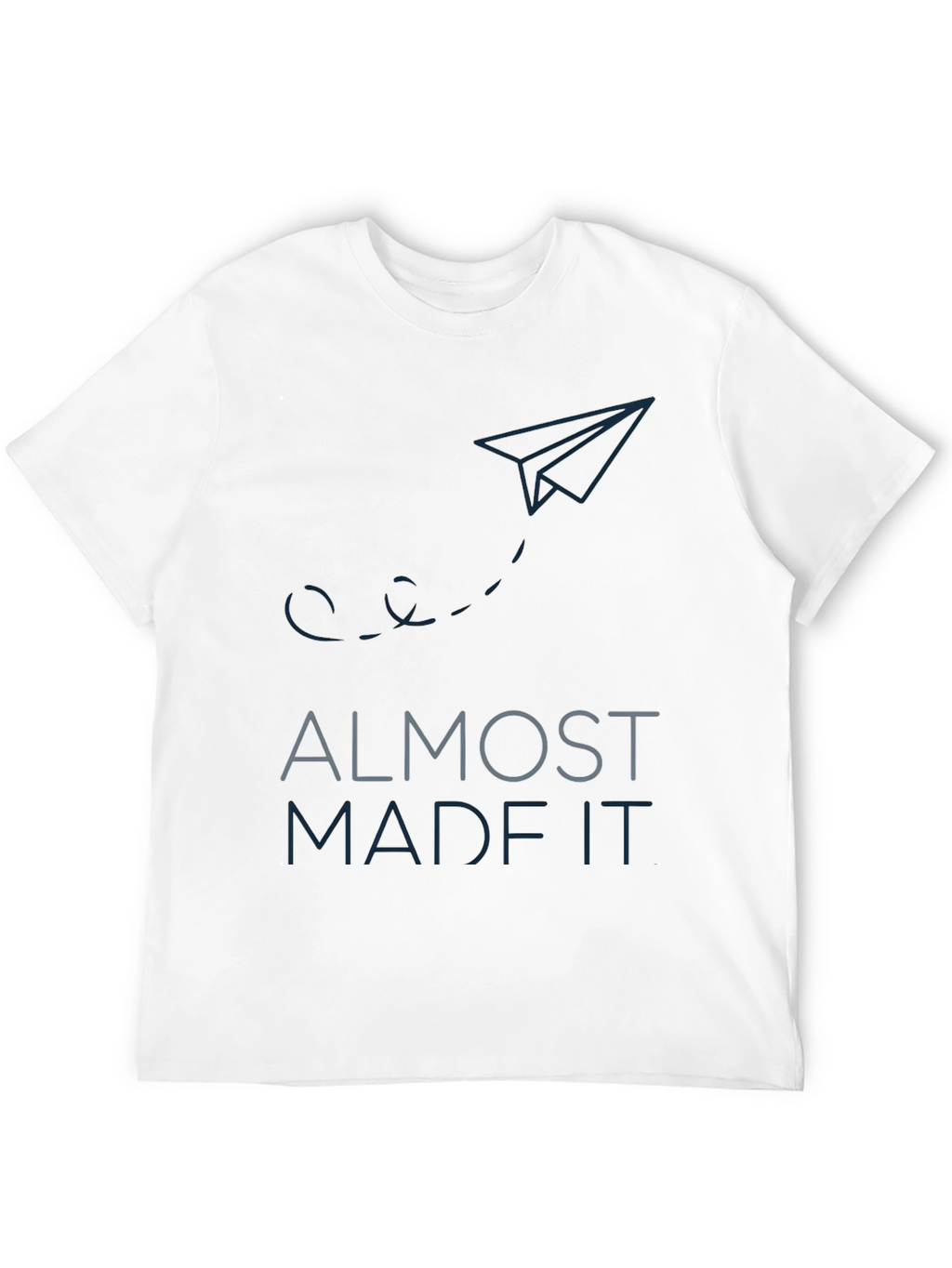 Almost Made It. Graphic Tee - Black