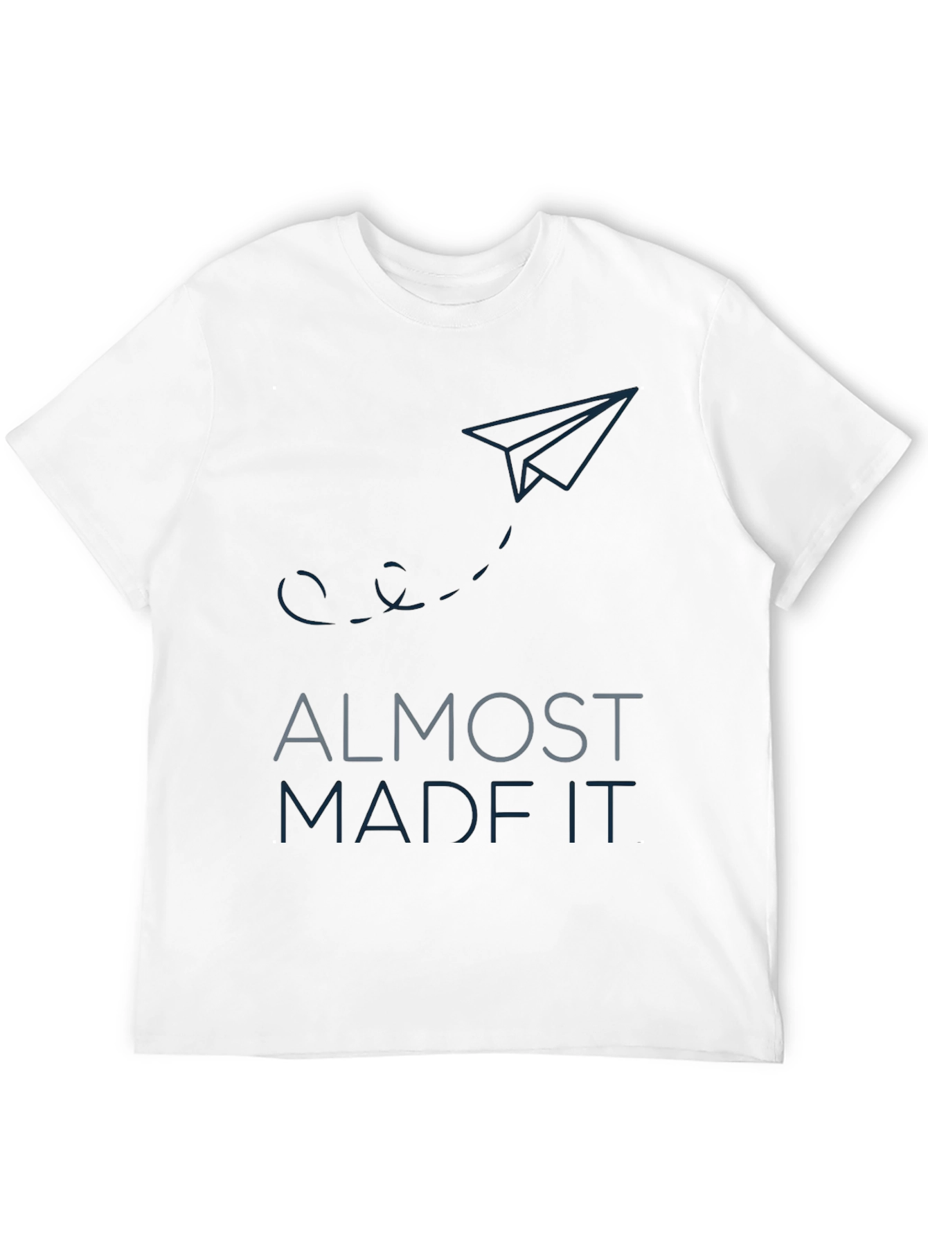 Almost Made It. Graphic Tee - Black