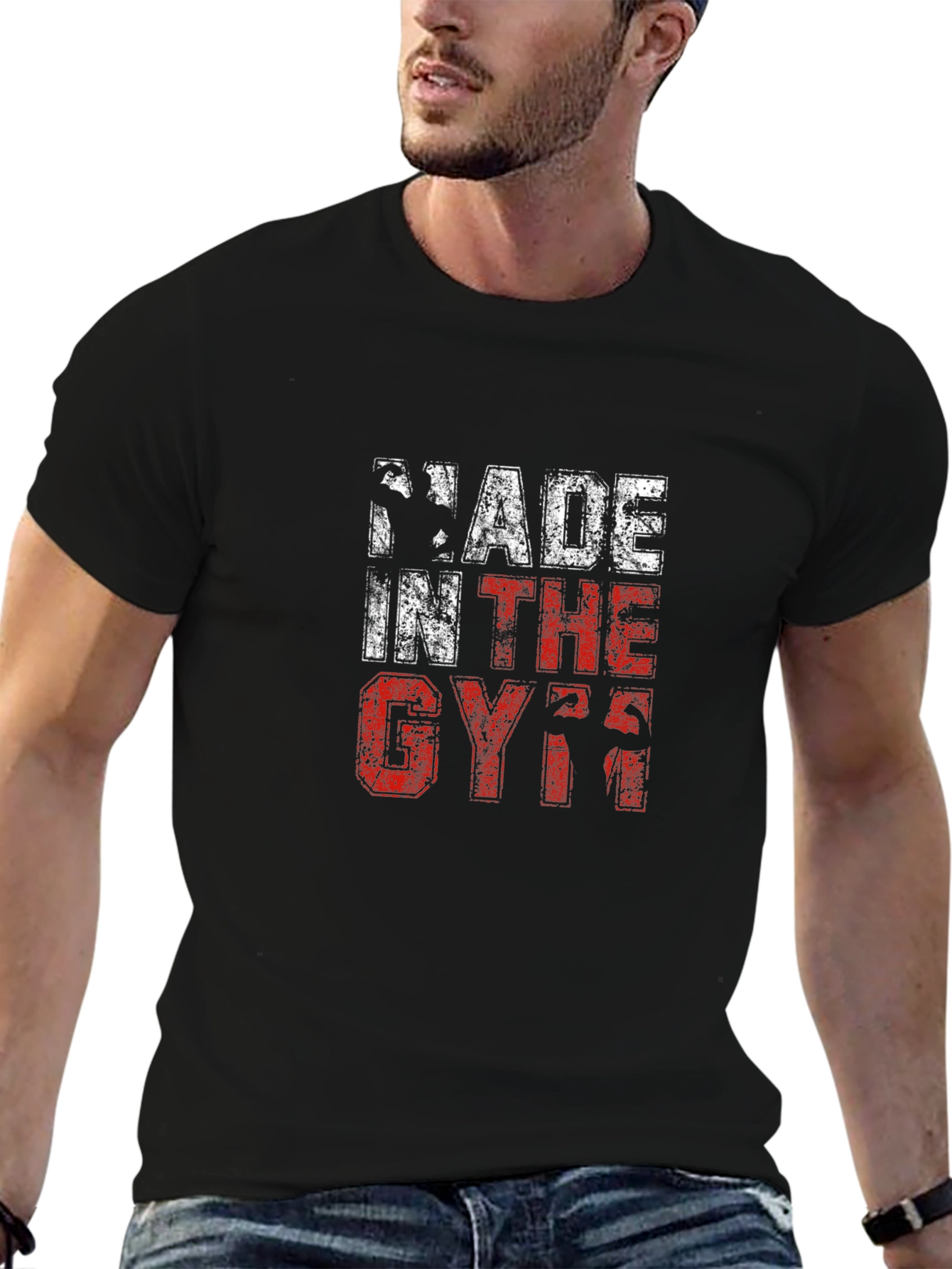 Made in the Gym Graphic Tee - Black