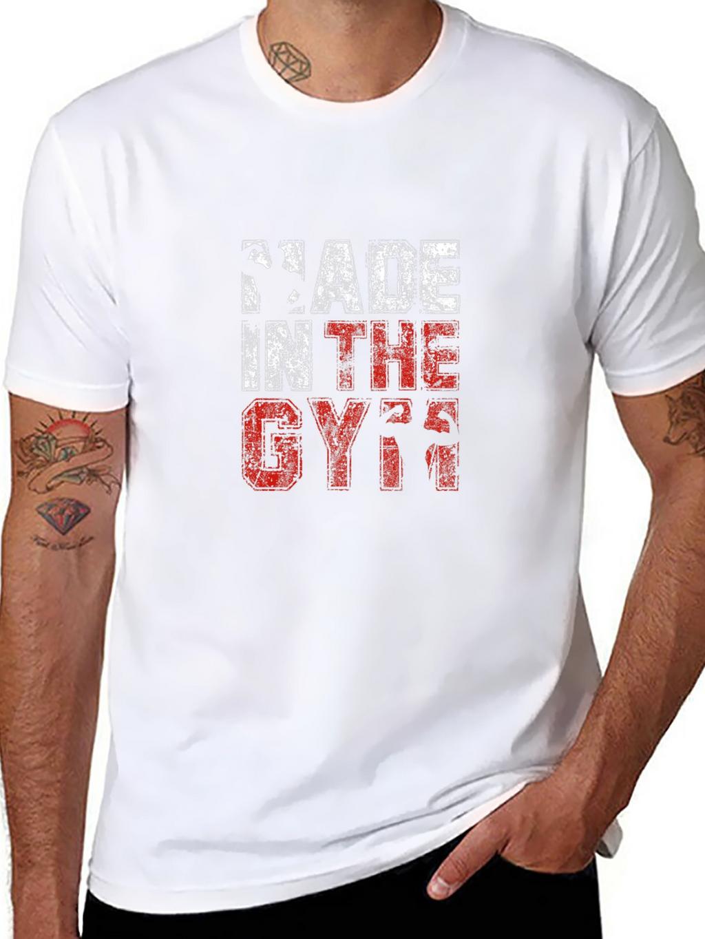 Made in the Gym Graphic Tee - Black