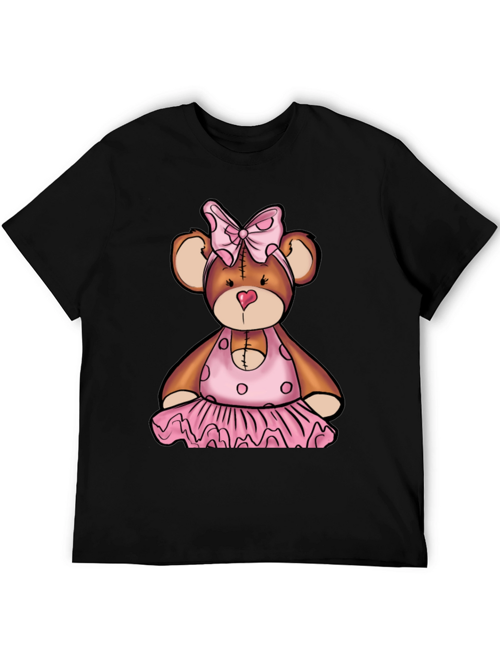 Teddy Bear Ballerina Graphic Tee