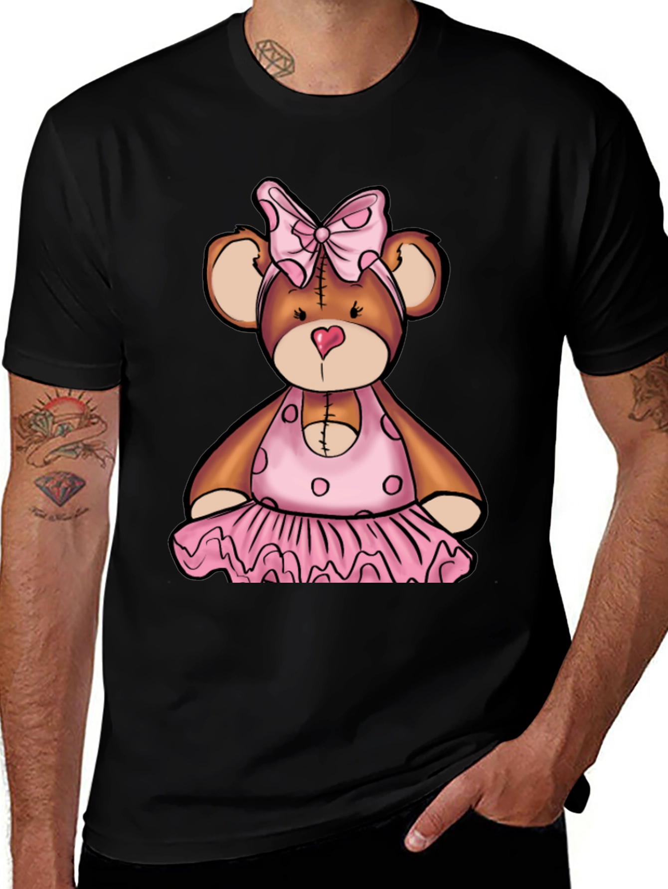 Teddy Bear Ballerina Graphic Tee
