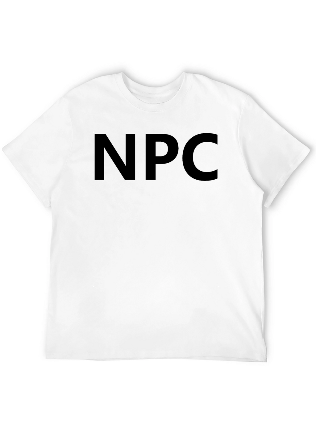NPC Graphic T-Shirt - Black