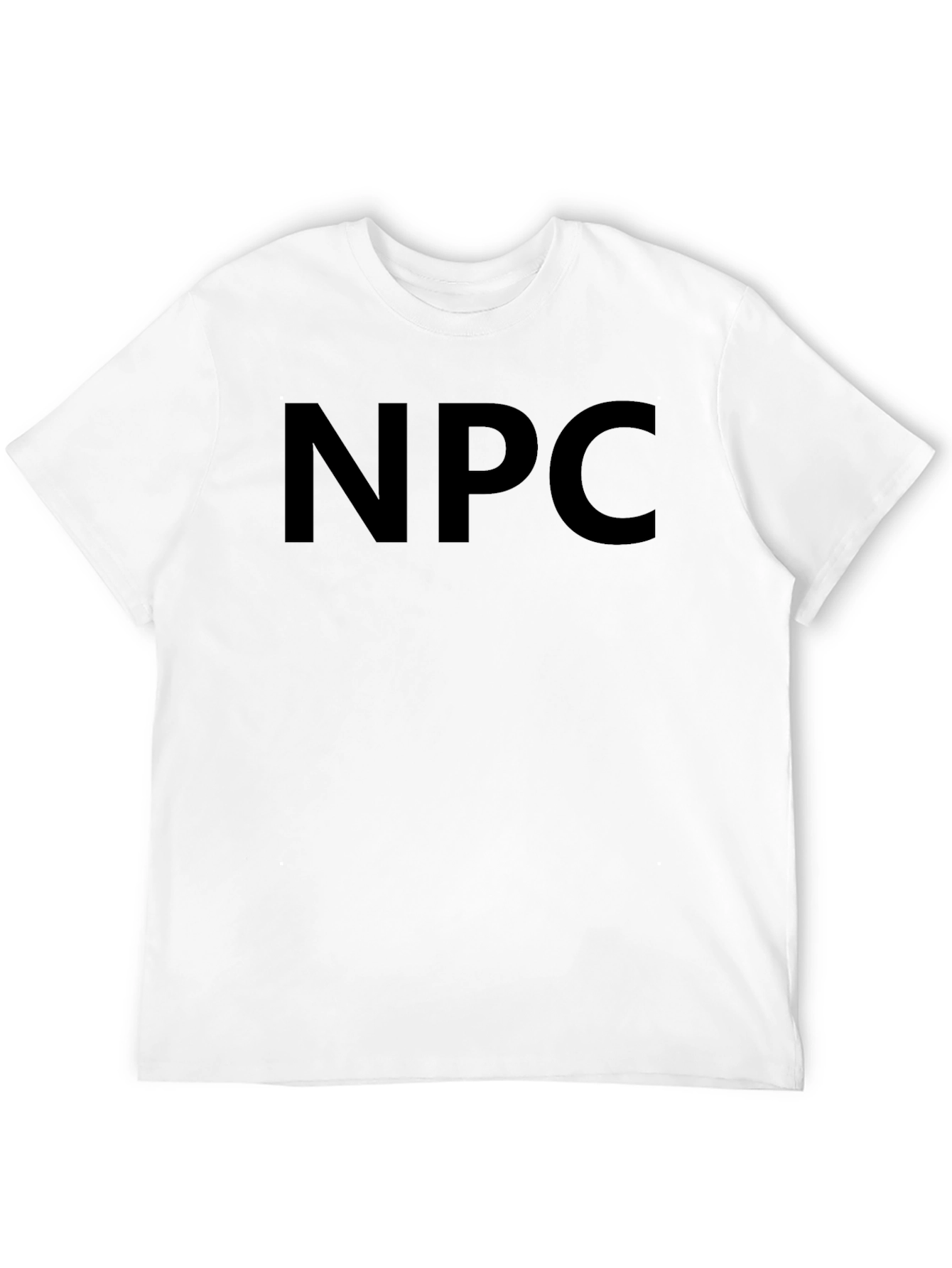 NPC Graphic T-Shirt - Black