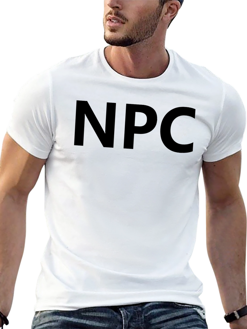 NPC Graphic T-Shirt - Black