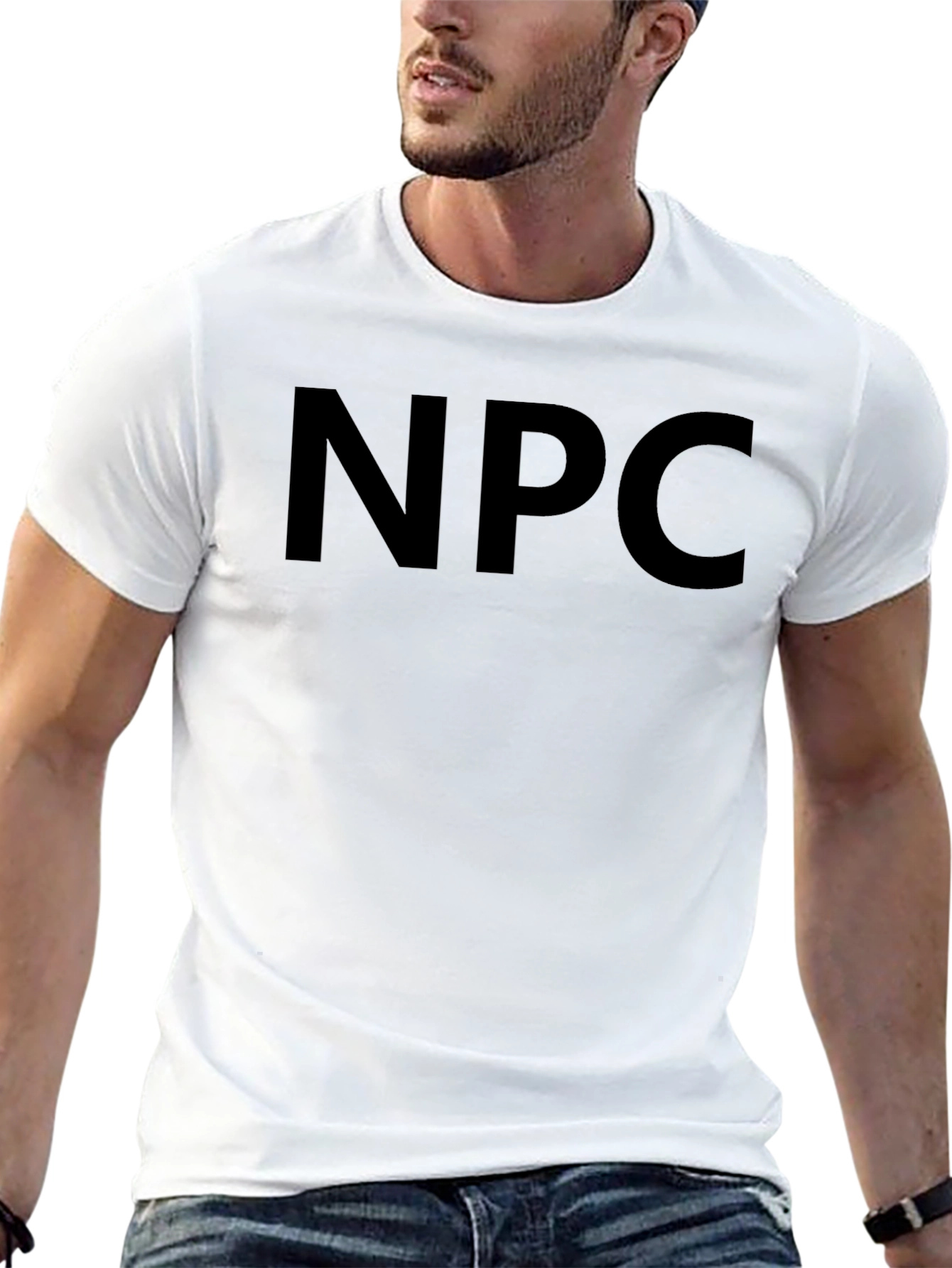 NPC Graphic T-Shirt - Black