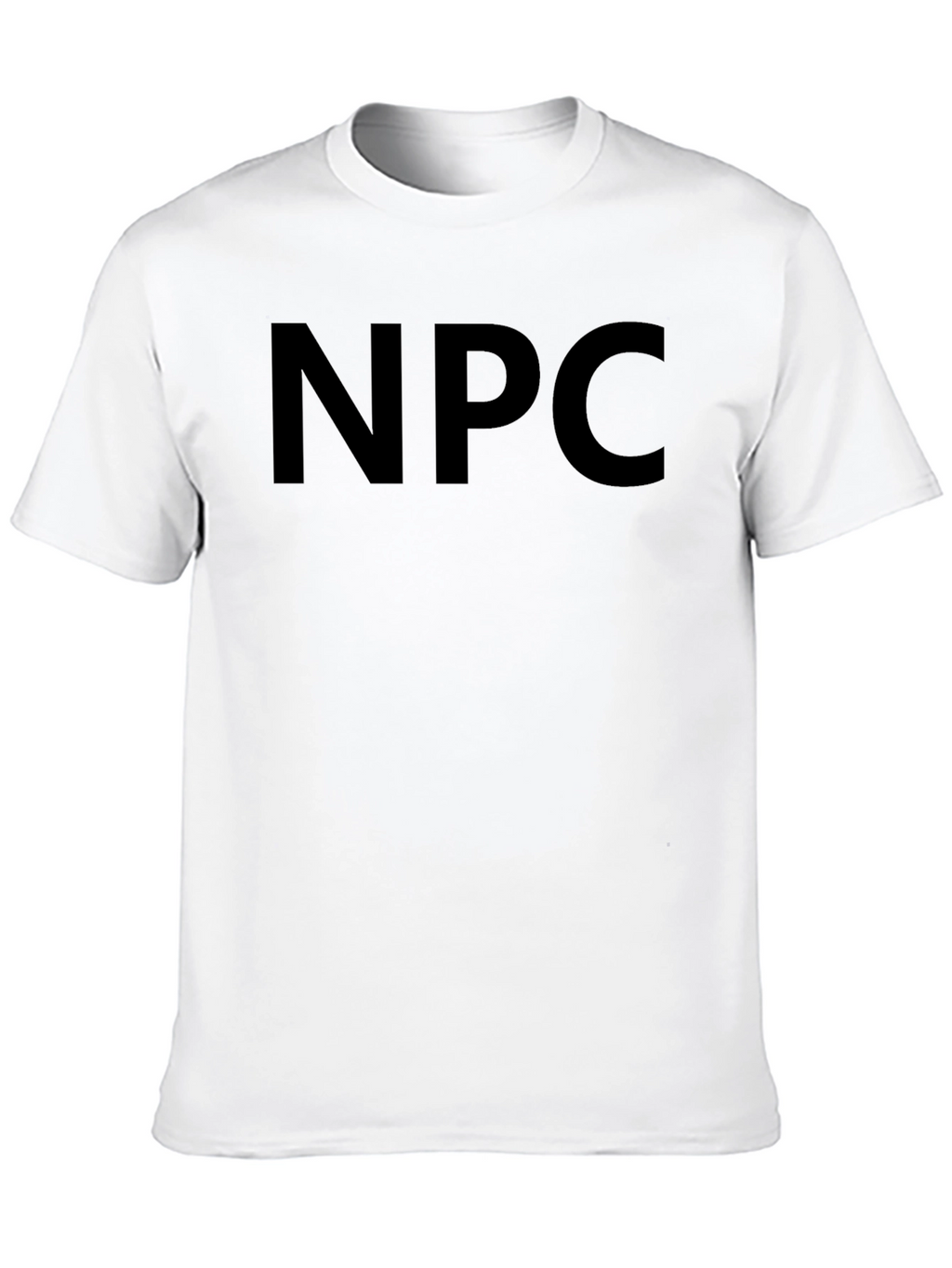 NPC Graphic T-Shirt - Black