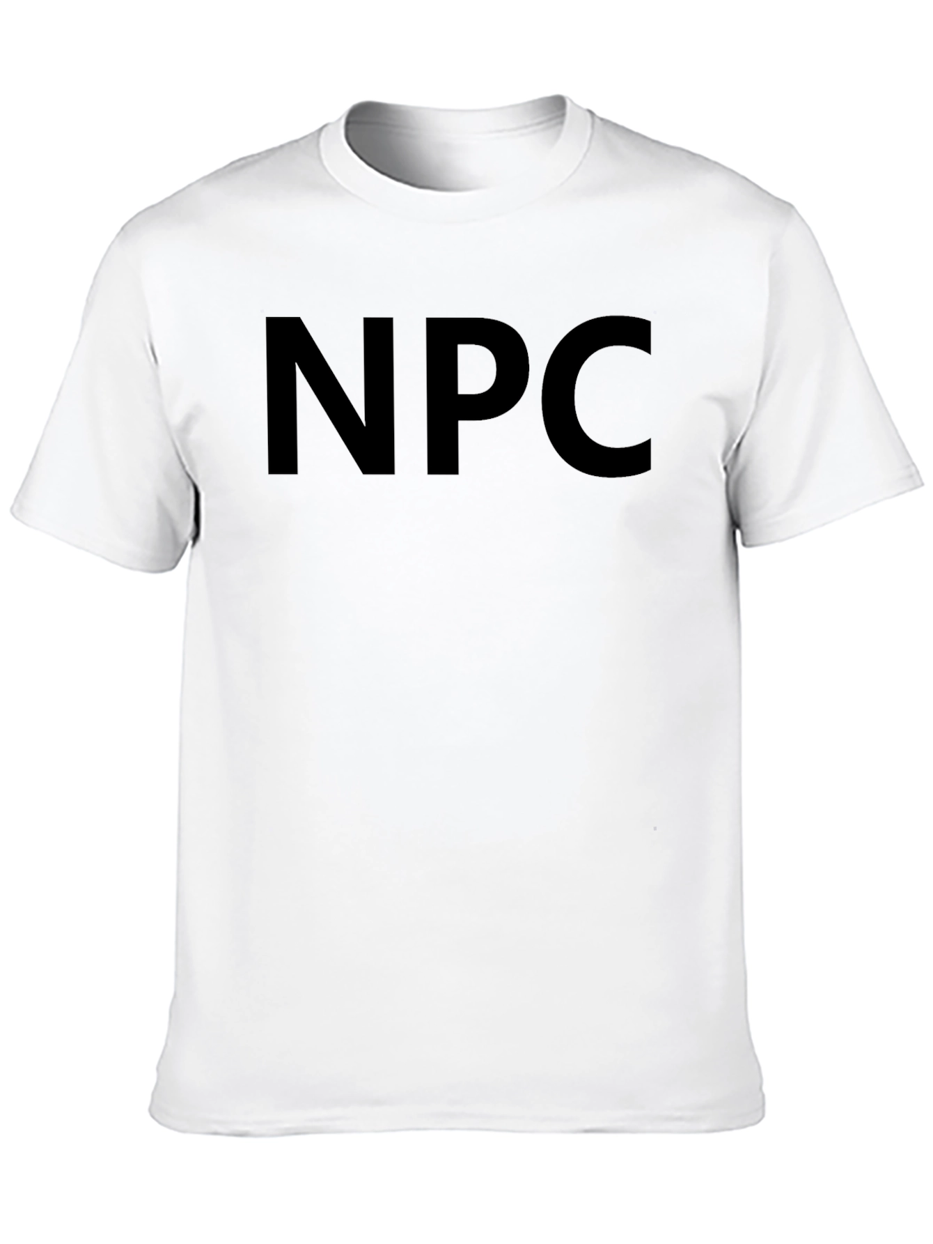 NPC Graphic T-Shirt - Black