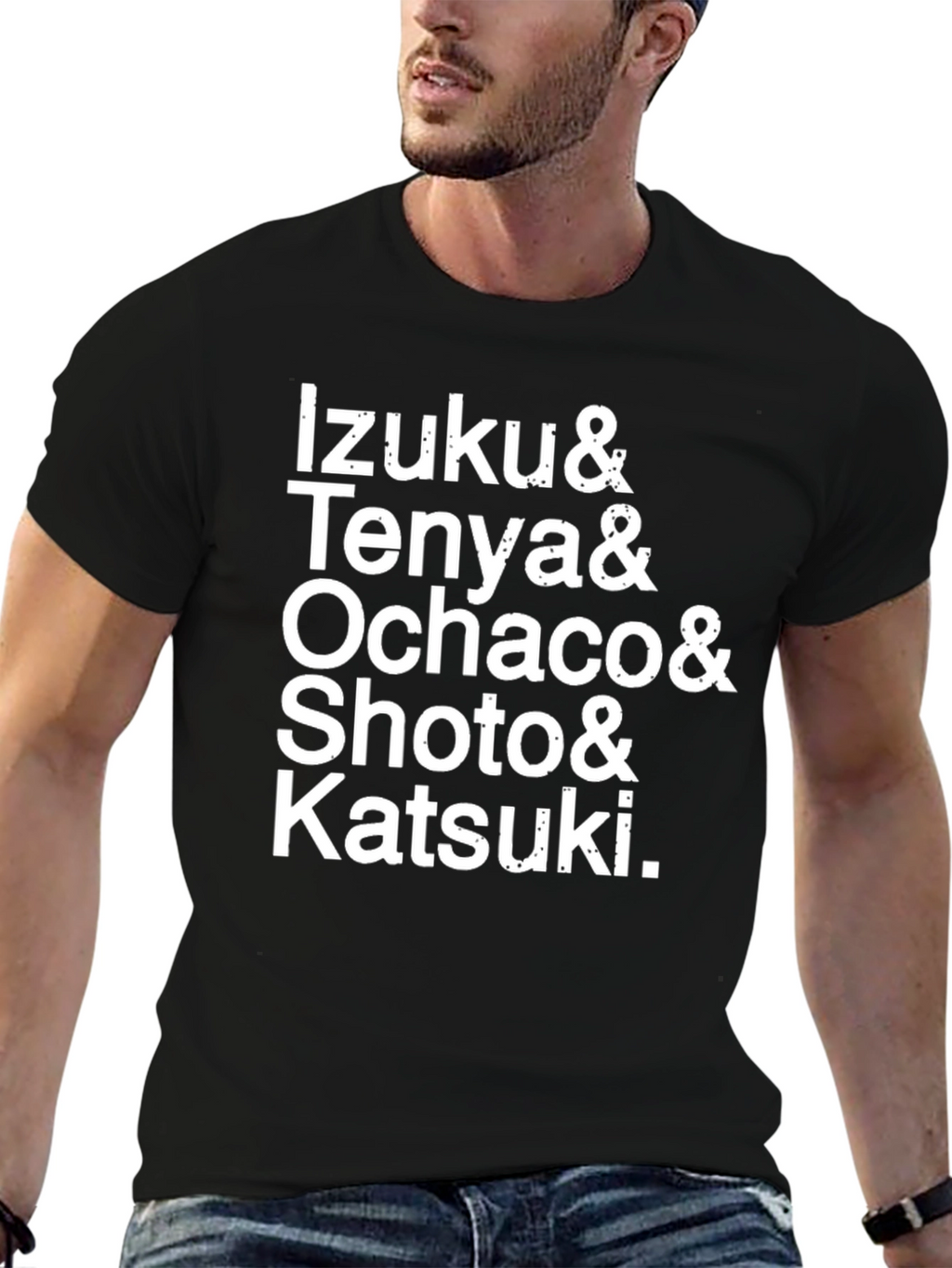 My Hero Academia Character List T-Shirt