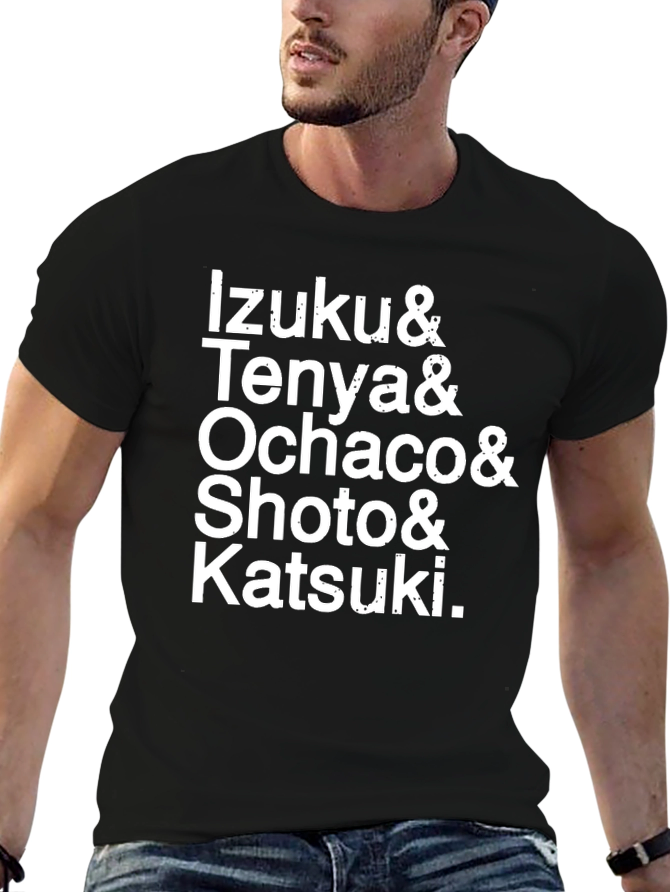 My Hero Academia Character List T-Shirt