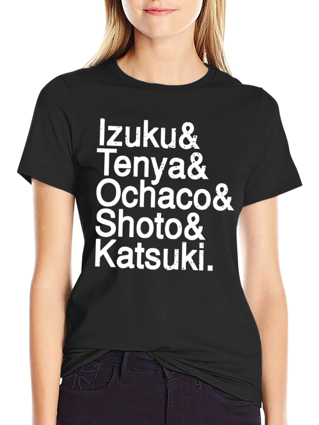 My Hero Academia Character List T-Shirt