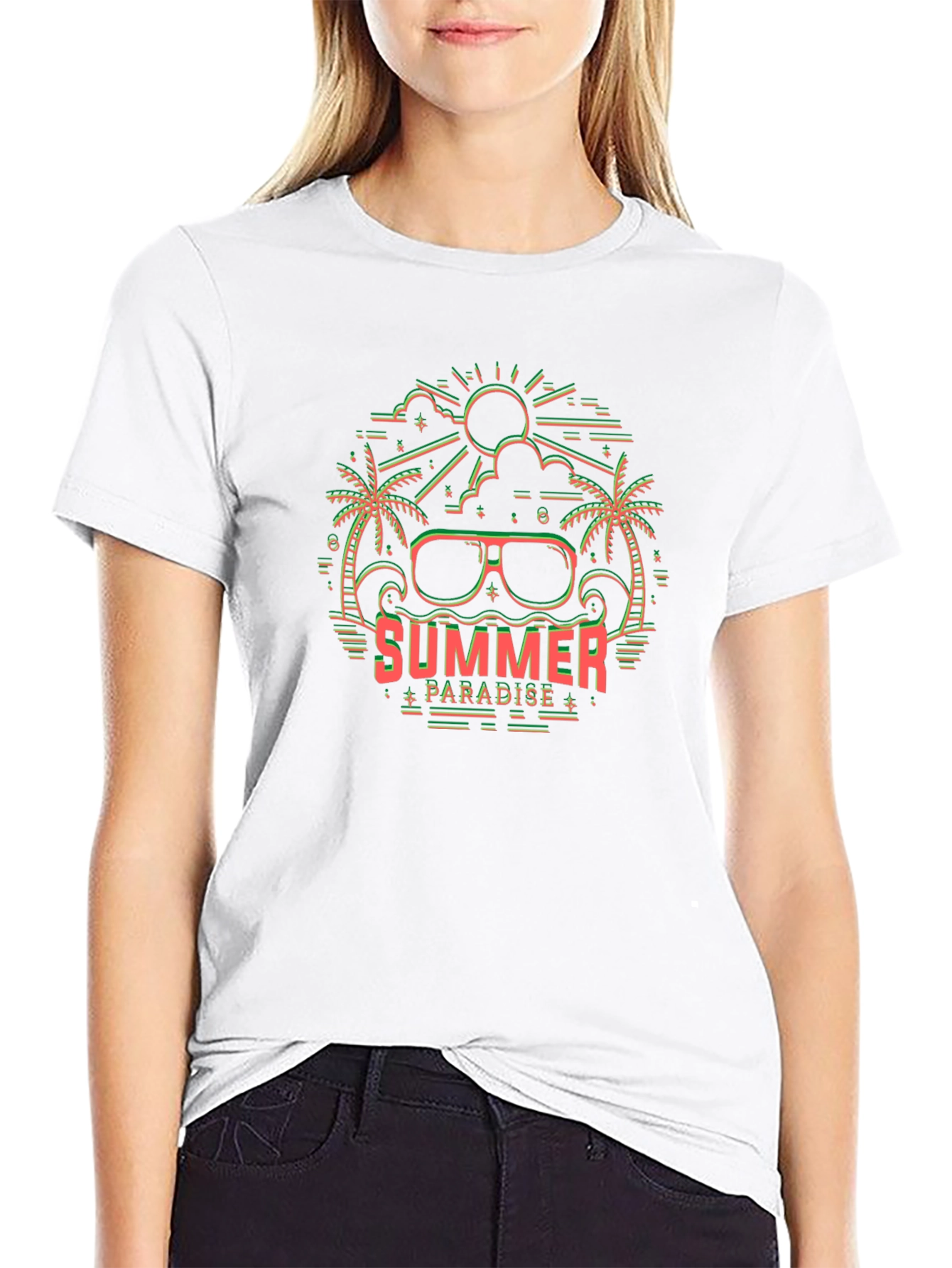 Summer Paradise Graphic Tee