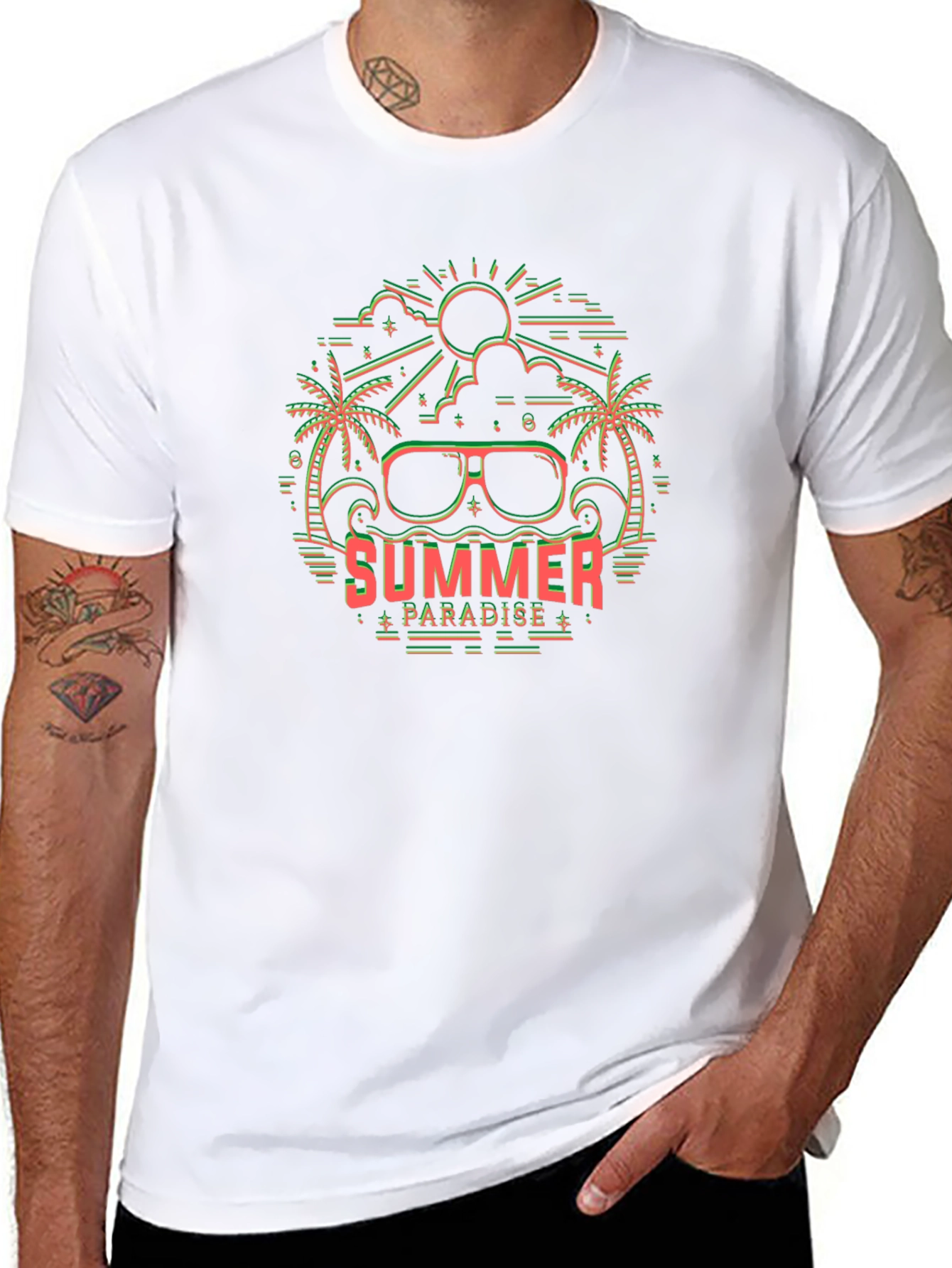 Summer Paradise Graphic Tee